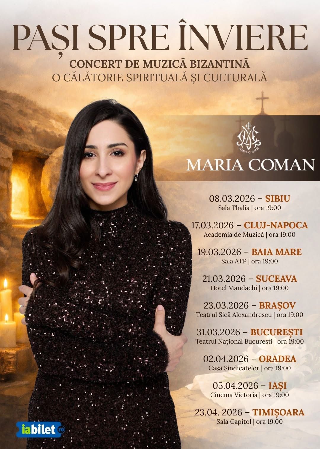 Turneul Național de Muzică Bizantină „Pași spre Înviere” 2026 | Comunicat de presă