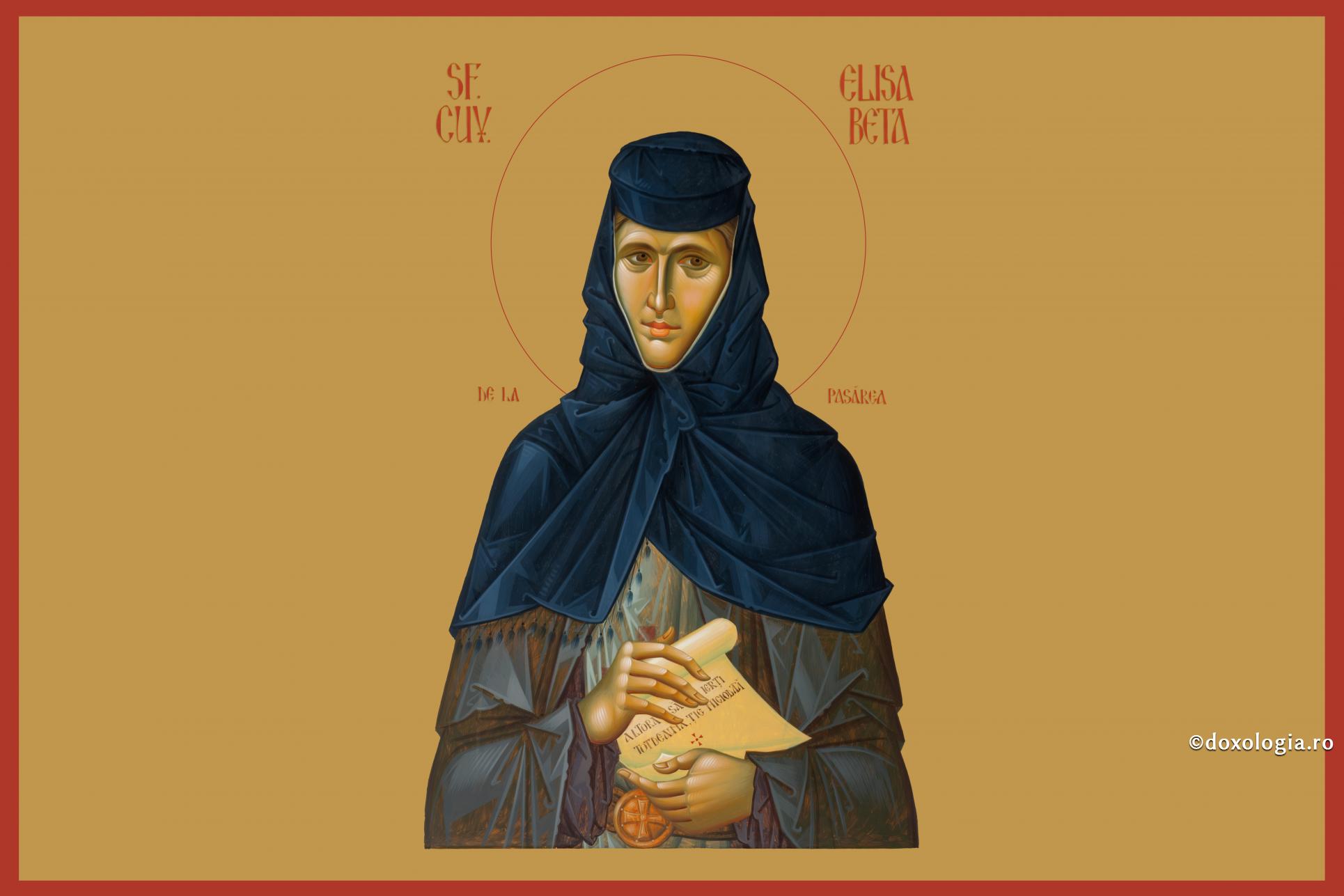 Sfânta Cuvioasă Elisabeta de la Pasărea