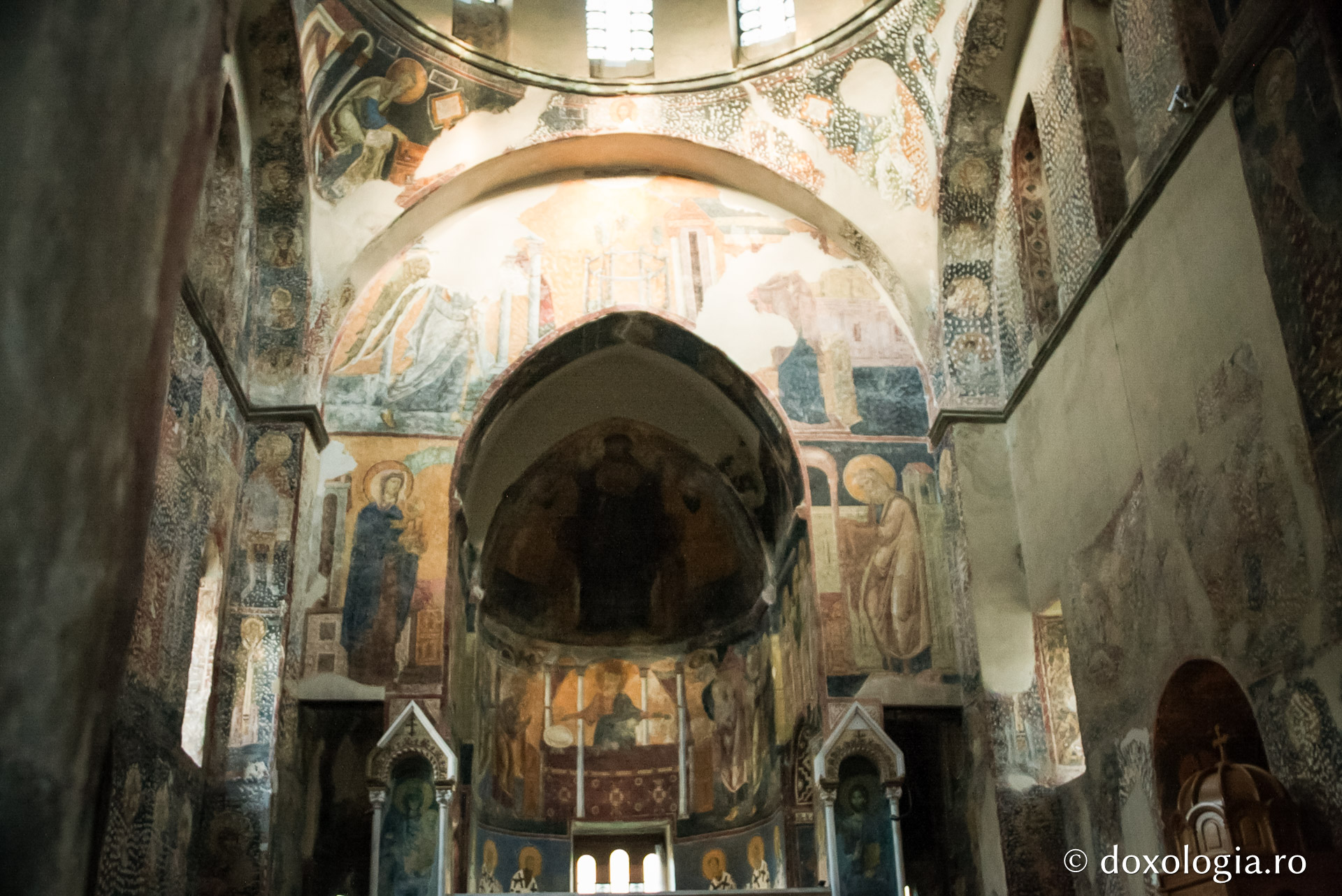 Frescele katholikonului Mănăstirii Studenica