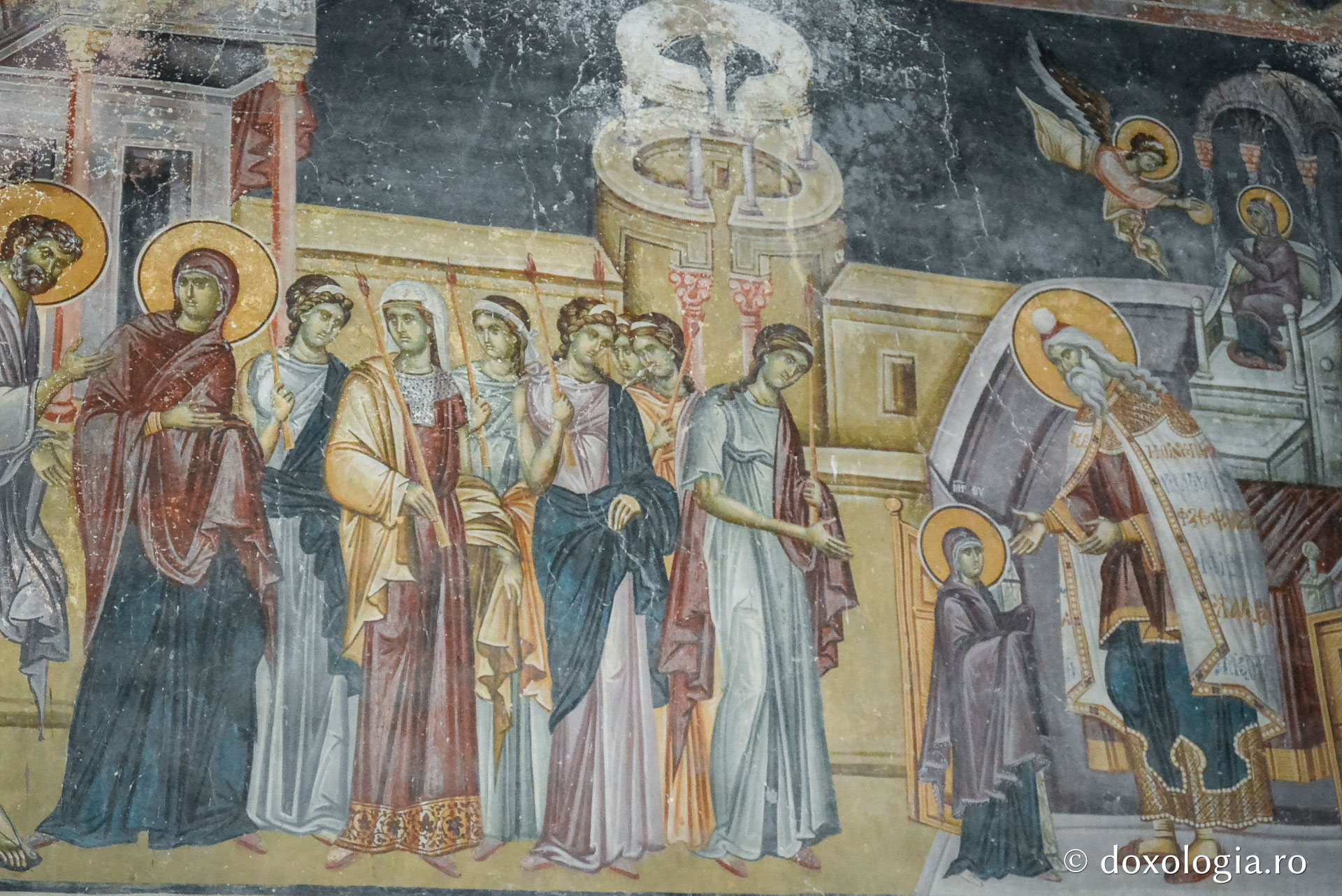 Frescele katholikonului Mănăstirii Studenica