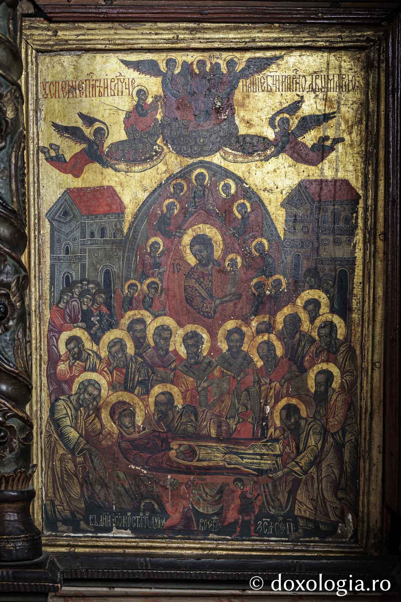 Catepeteasma din secolul al XVII-lea din biserica din Jigoreni