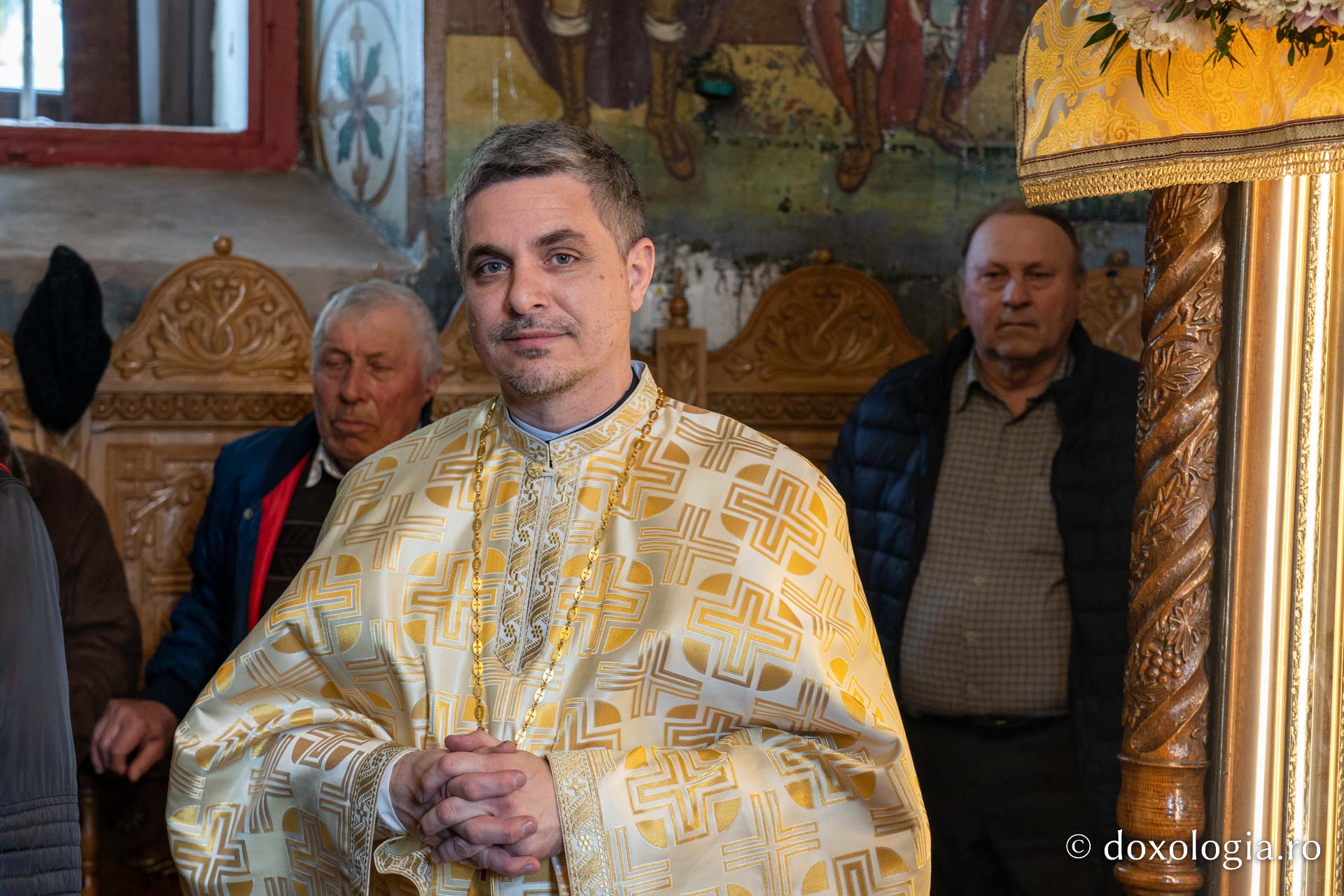 Slujbă arhierească, în Duminica Sfântului Ioan Scărarul, la Parohia Valea Seacă