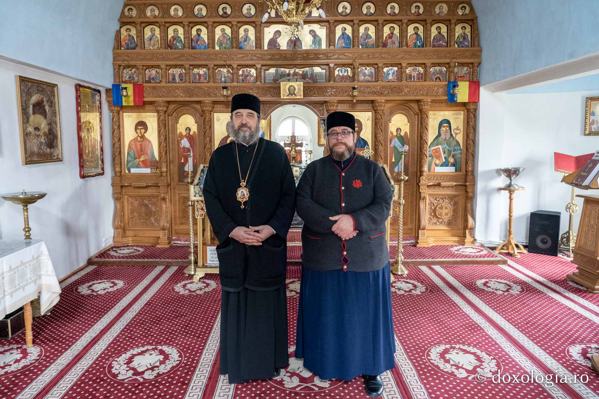 Slujbă arhierească, în Duminica Sfântului Ioan Scărarul, la Parohia Valea Seacă