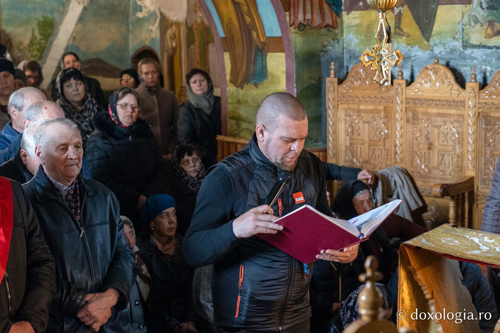Slujbă arhierească, în Duminica Sfântului Ioan Scărarul, la Parohia Valea Seacă