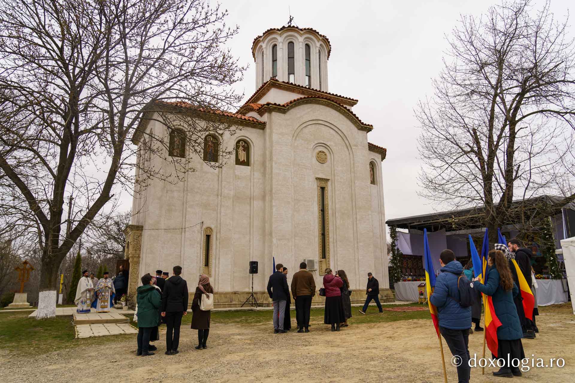 Rugăciune și comemorare: 108 ani de la Unirea Basarabiei, marcați la Bârnova