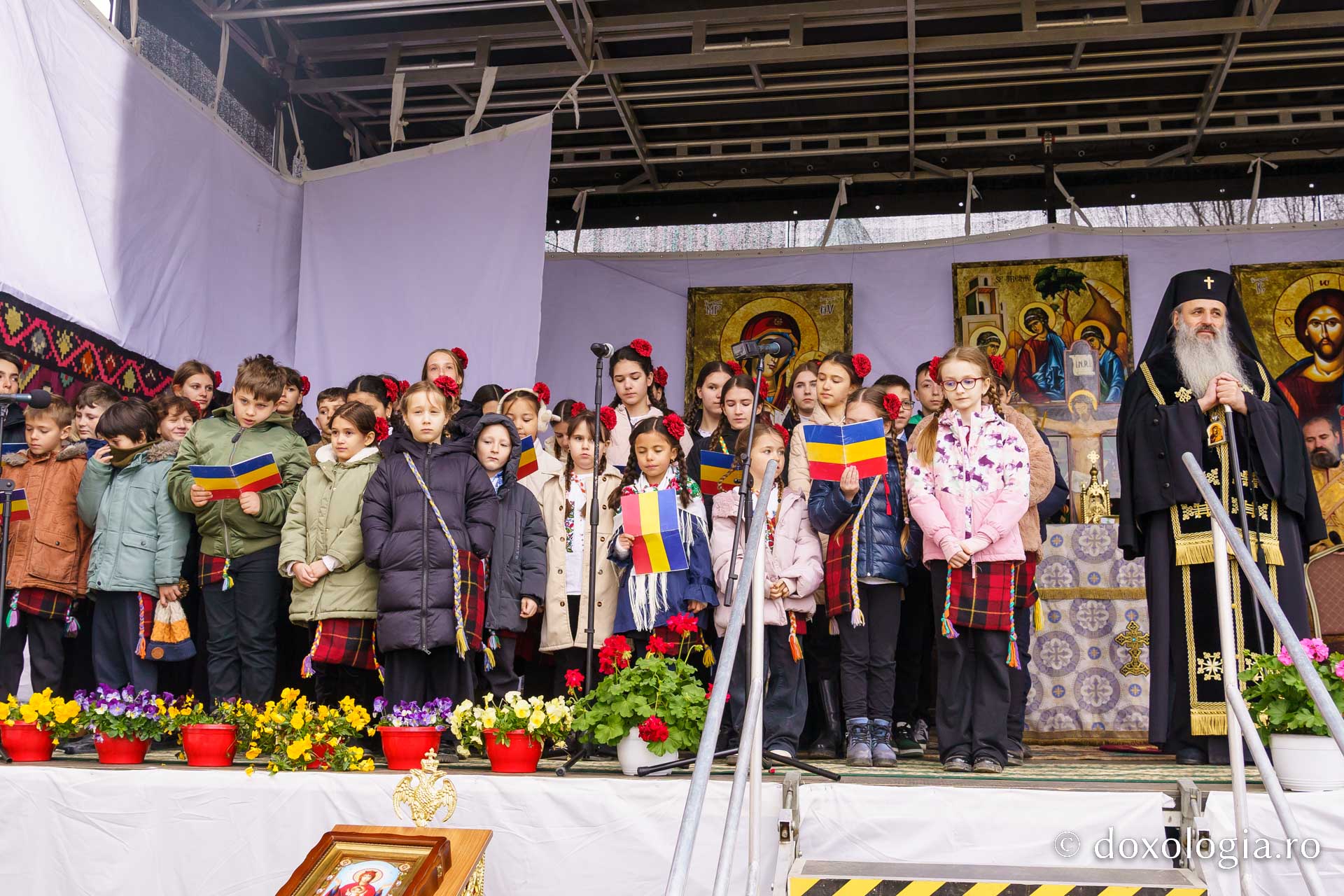 Rugăciune și comemorare: 108 ani de la Unirea Basarabiei, marcați la Bârnova