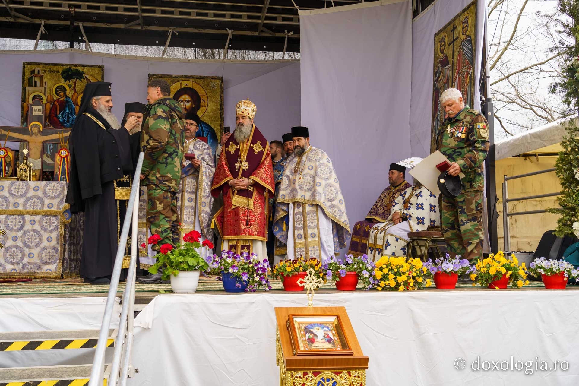 Rugăciune și comemorare: 108 ani de la Unirea Basarabiei, marcați la Bârnova