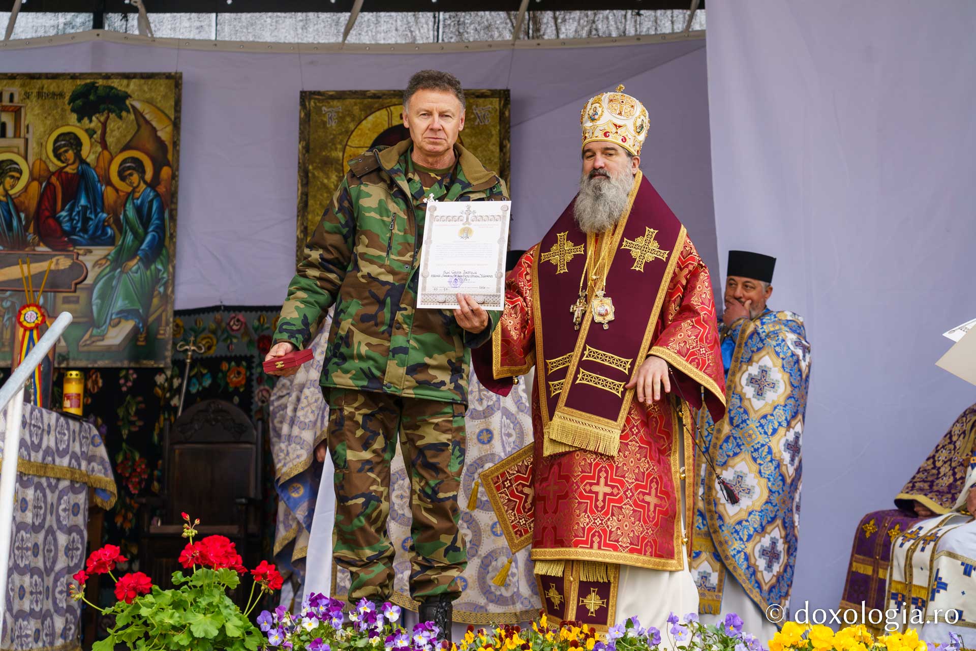 Rugăciune și comemorare: 108 ani de la Unirea Basarabiei, marcați la Bârnova