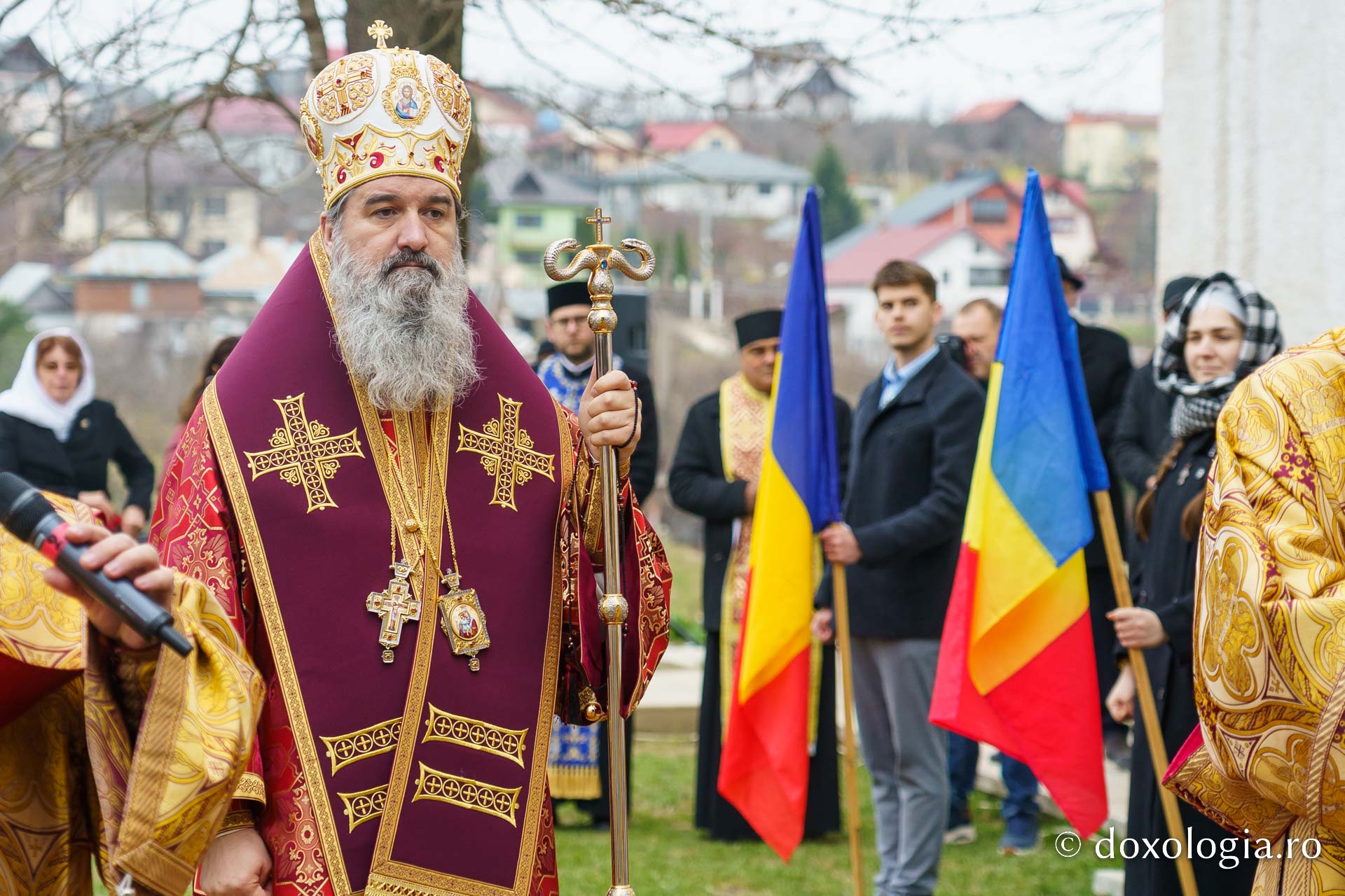 Rugăciune și comemorare: 108 ani de la Unirea Basarabiei, marcați la Bârnova