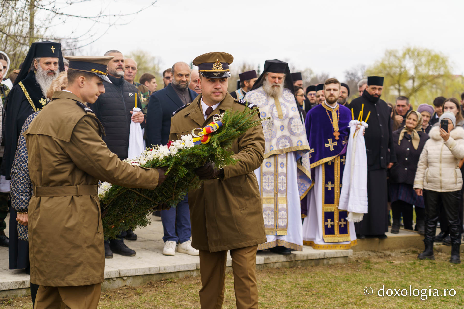 Rugăciune și comemorare: 108 ani de la Unirea Basarabiei, marcați la Bârnova