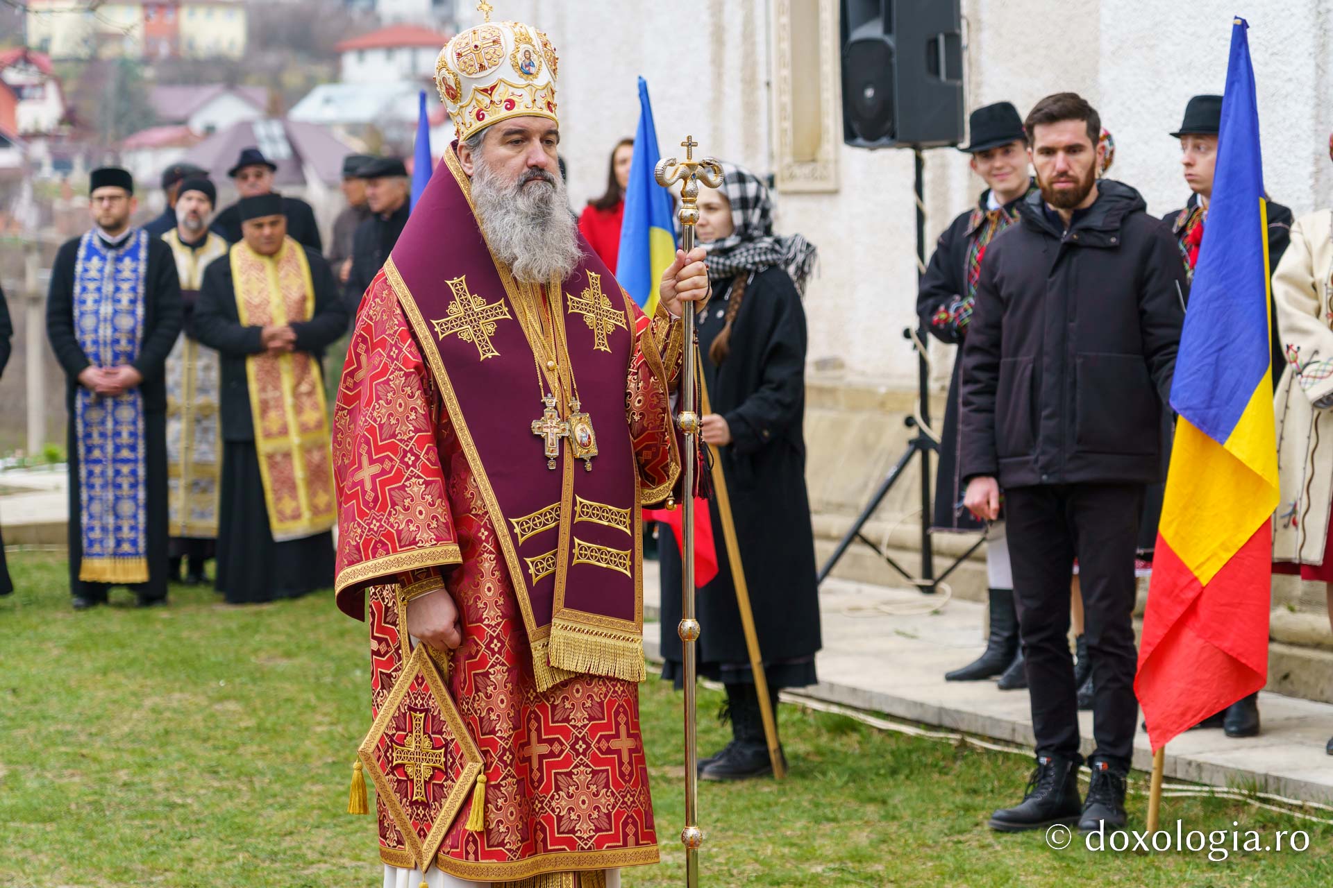 Rugăciune și comemorare: 108 ani de la Unirea Basarabiei, marcați la Bârnova