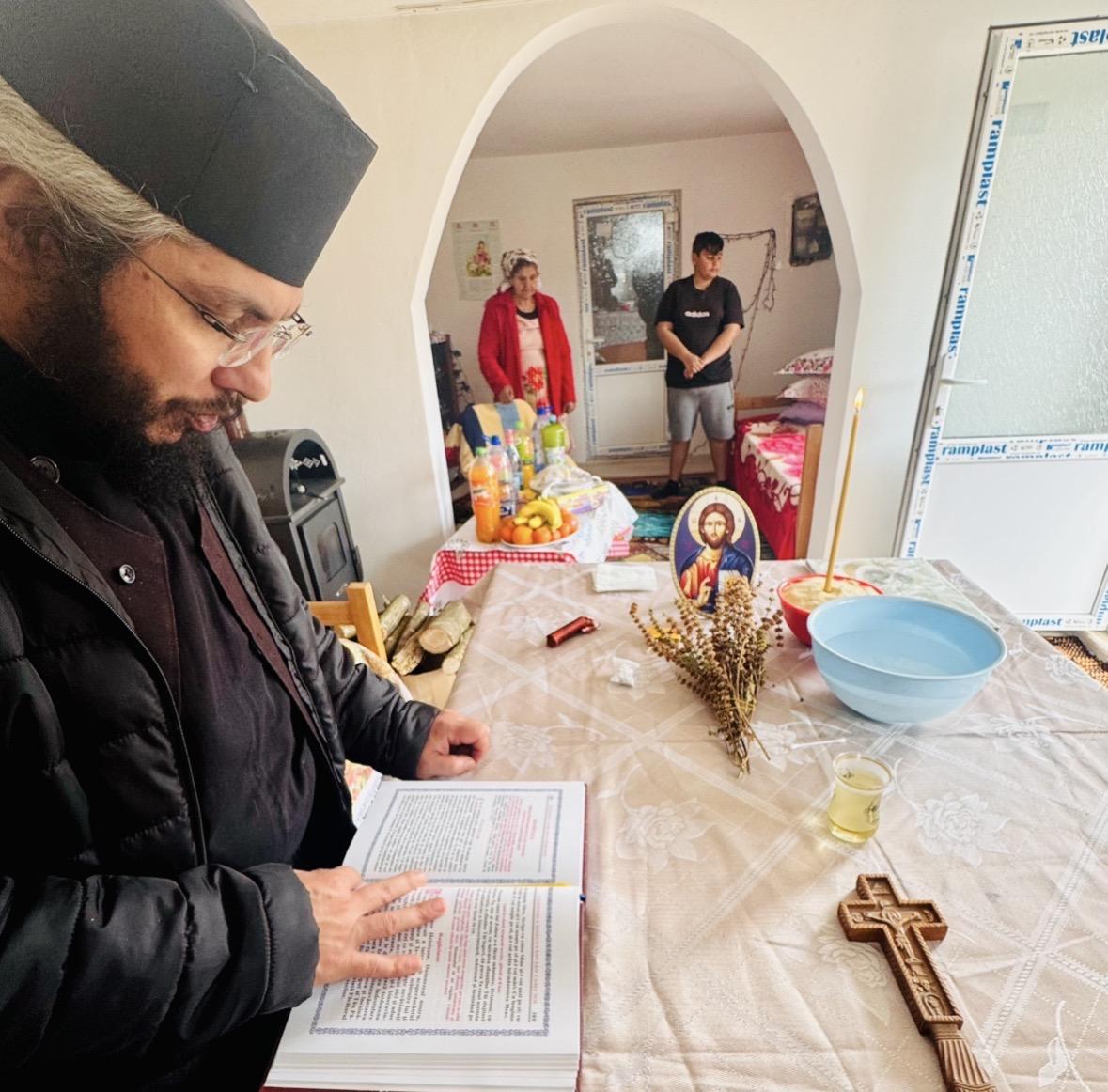 O casă nouă pentru o familie din comunitatea parohială din Poiana - Dobreni