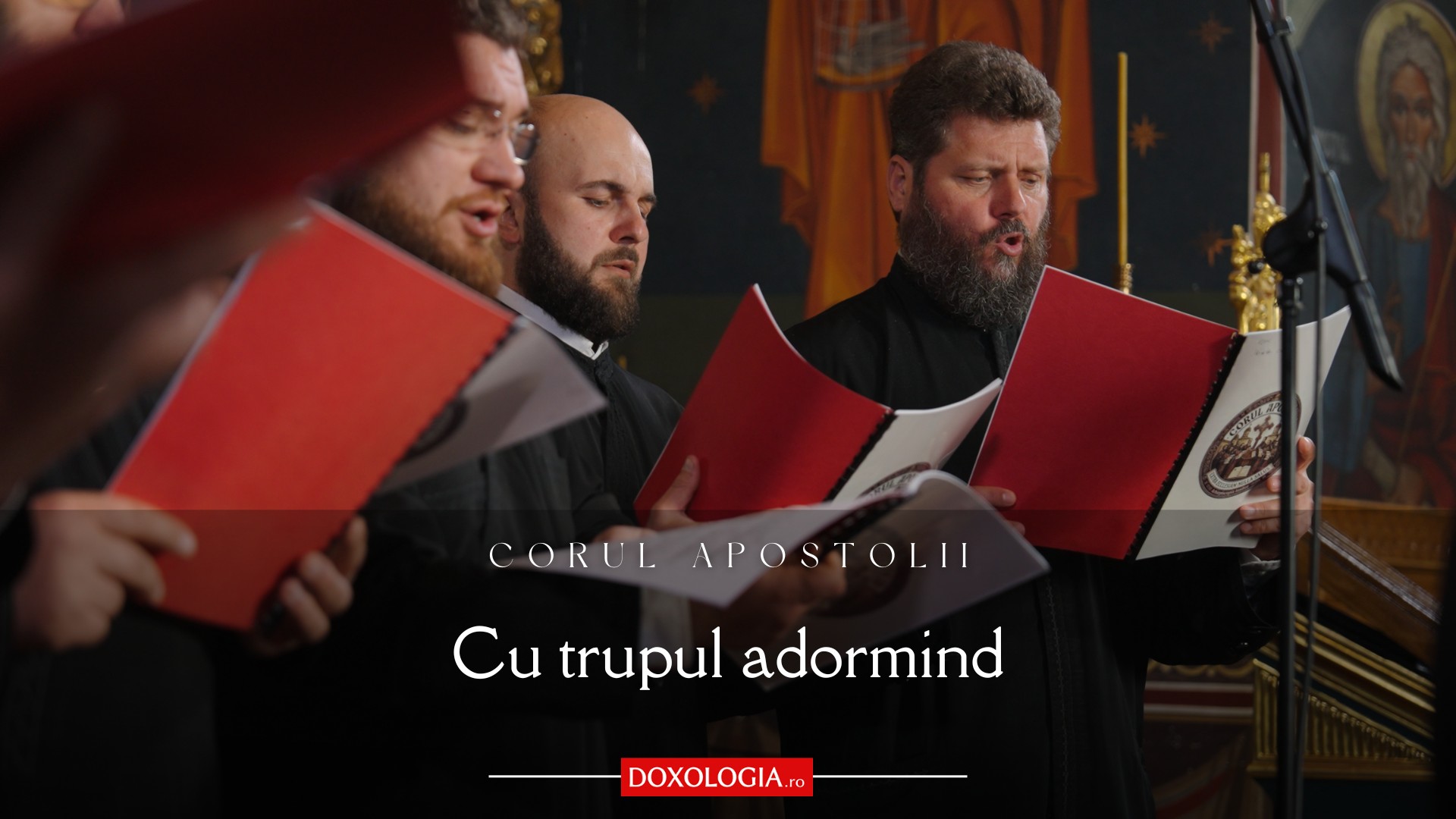(Video) Corul „Apostolii” – Cu Trupul adormind (Luminânda Sfintelor Paști, gl. III, de I. Popescu-Pasărea)