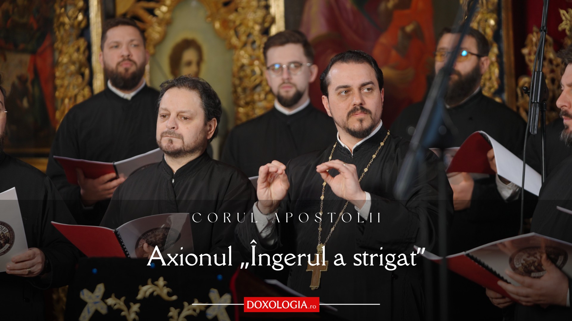 Corul „Apostolii” – Îngerul a strigat (Axionul Învierii, gl. V, de Macarie Ieromonahul)