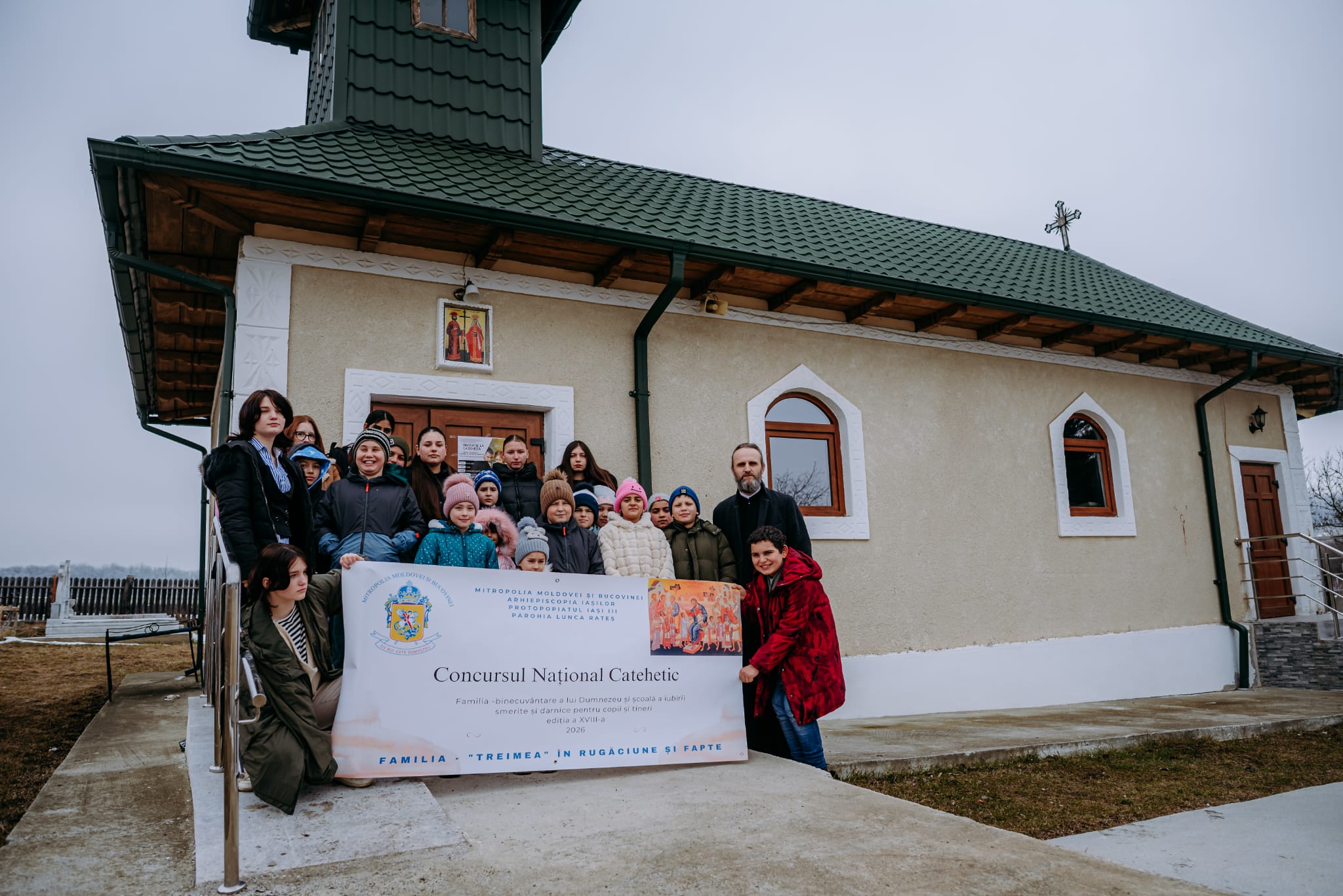 Cateheză despre familie, la Biserica din Lunca Rateș, în prima duminică din Postul Mare