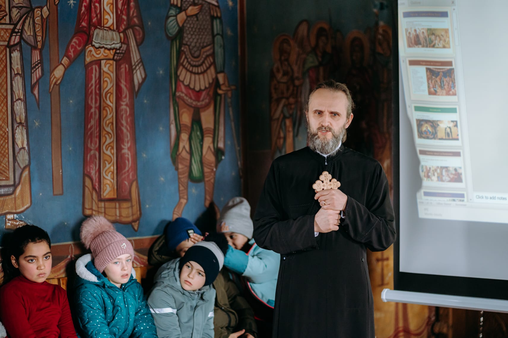 Cateheză despre familie, la Biserica din Lunca Rateș, în prima duminică din Postul Mare