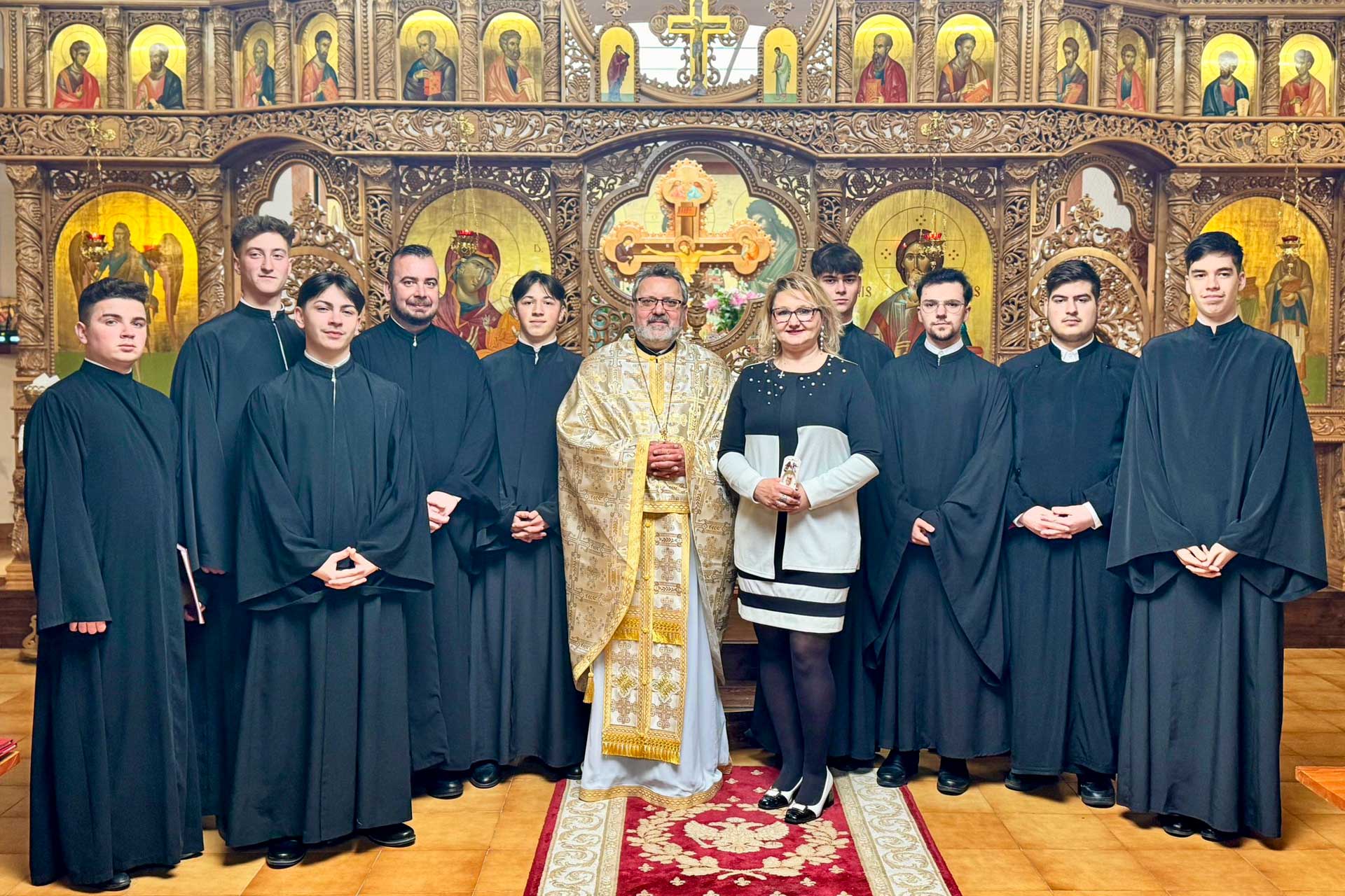 Elevii Seminarului din Dorohoi, misiune culturală și spirituală în nordul Spaniei