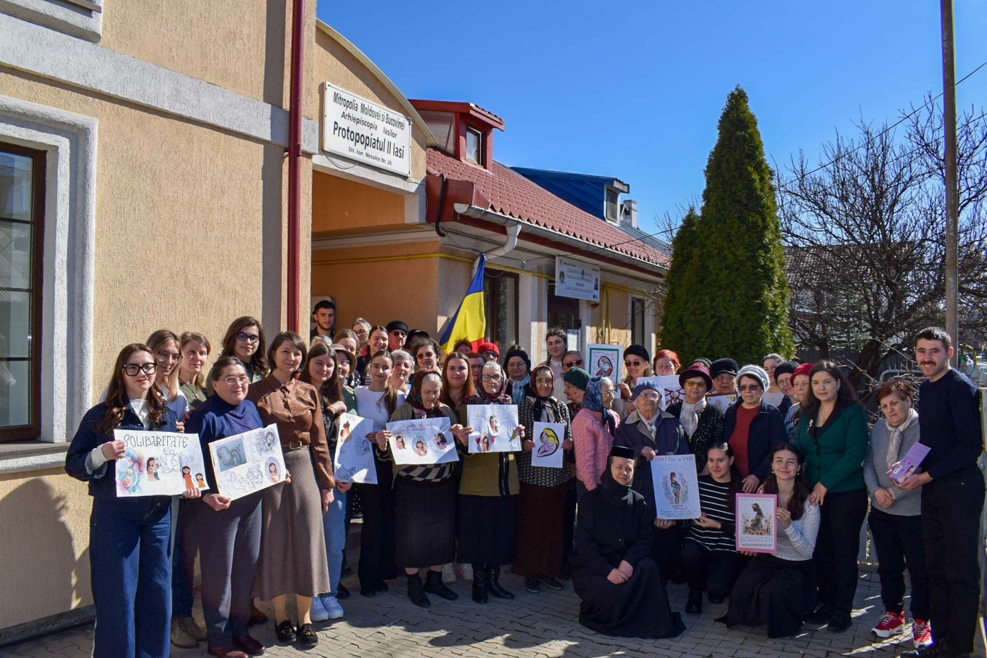 Exerciții formative de responsabilitate și solidaritate umană în cadrul Lunii pentru Viață în comunitatea academică teologică ieșeană