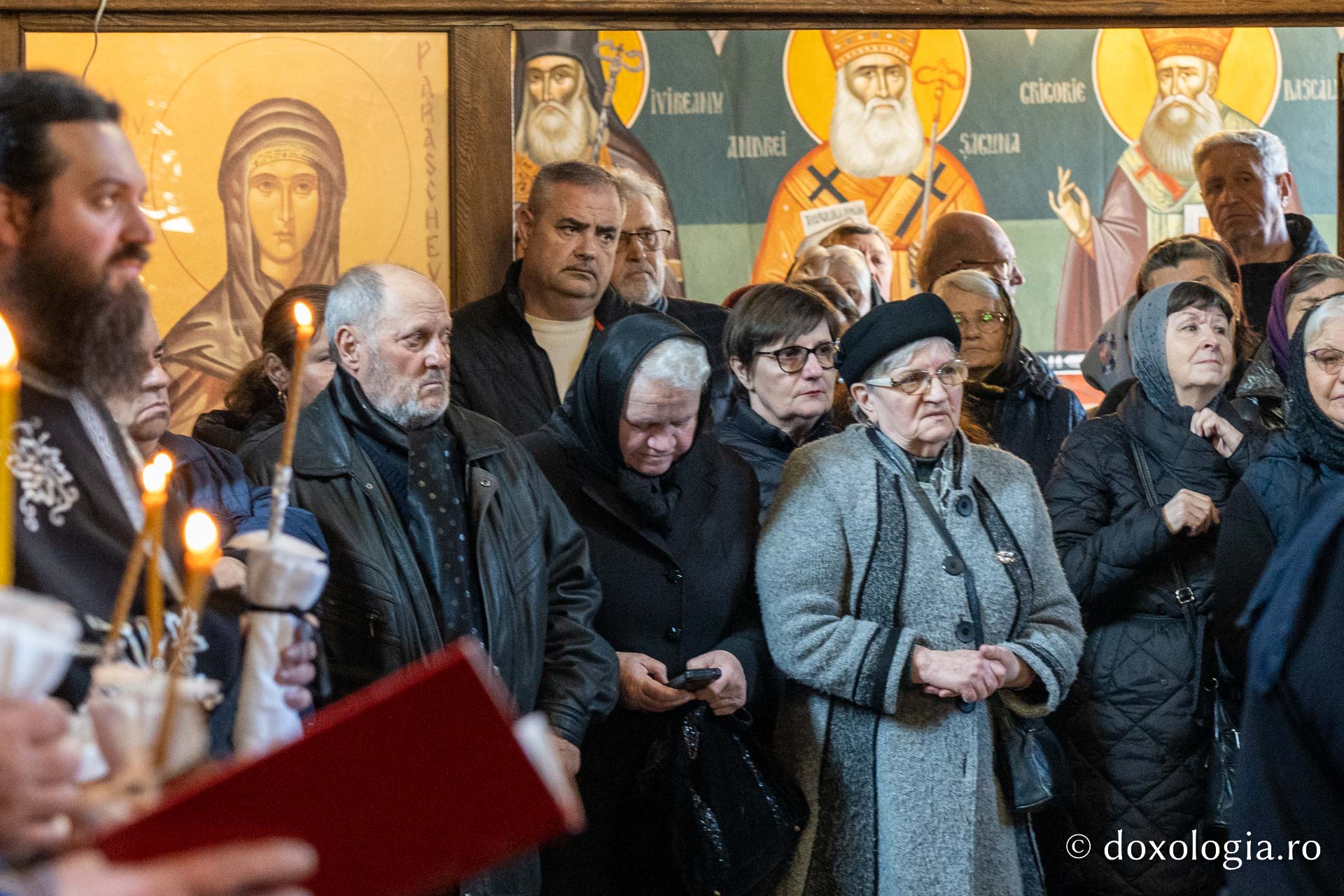 Părintele Gavril Damian a fost înmormântat la Botoșani