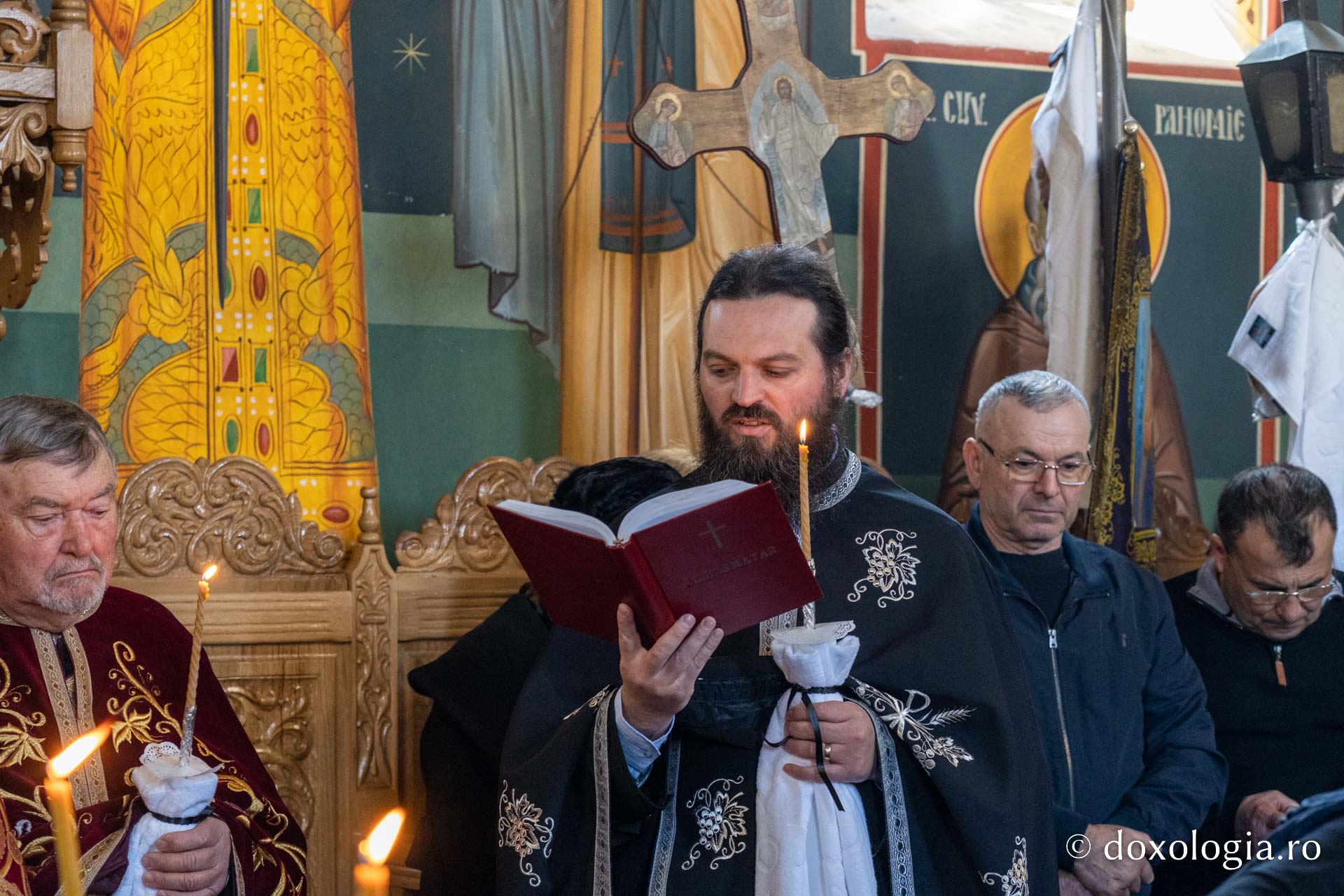 Părintele Gavril Damian a fost înmormântat la Botoșani