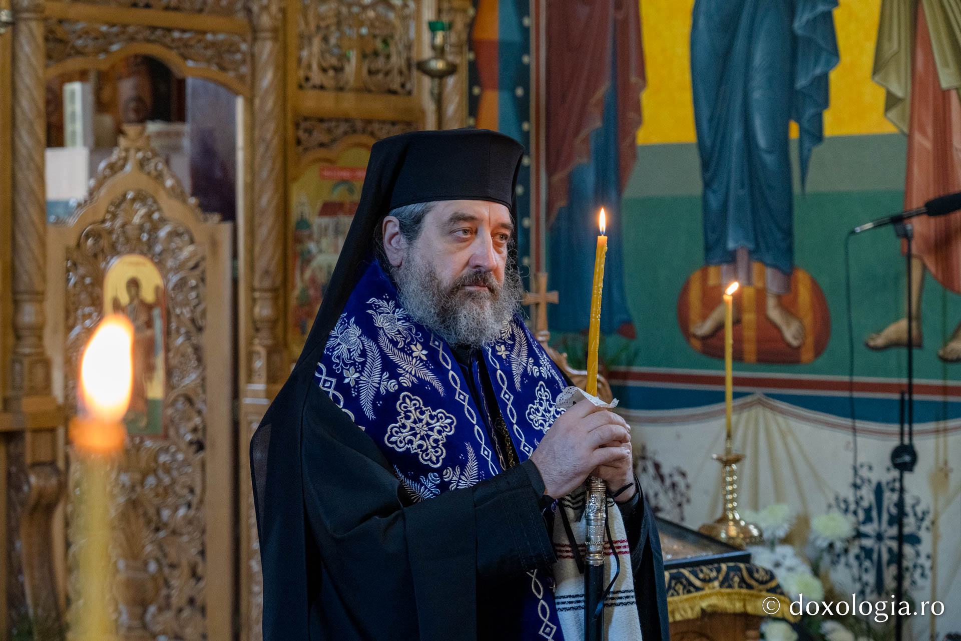 Părintele Gavril Damian a fost înmormântat la Botoșani