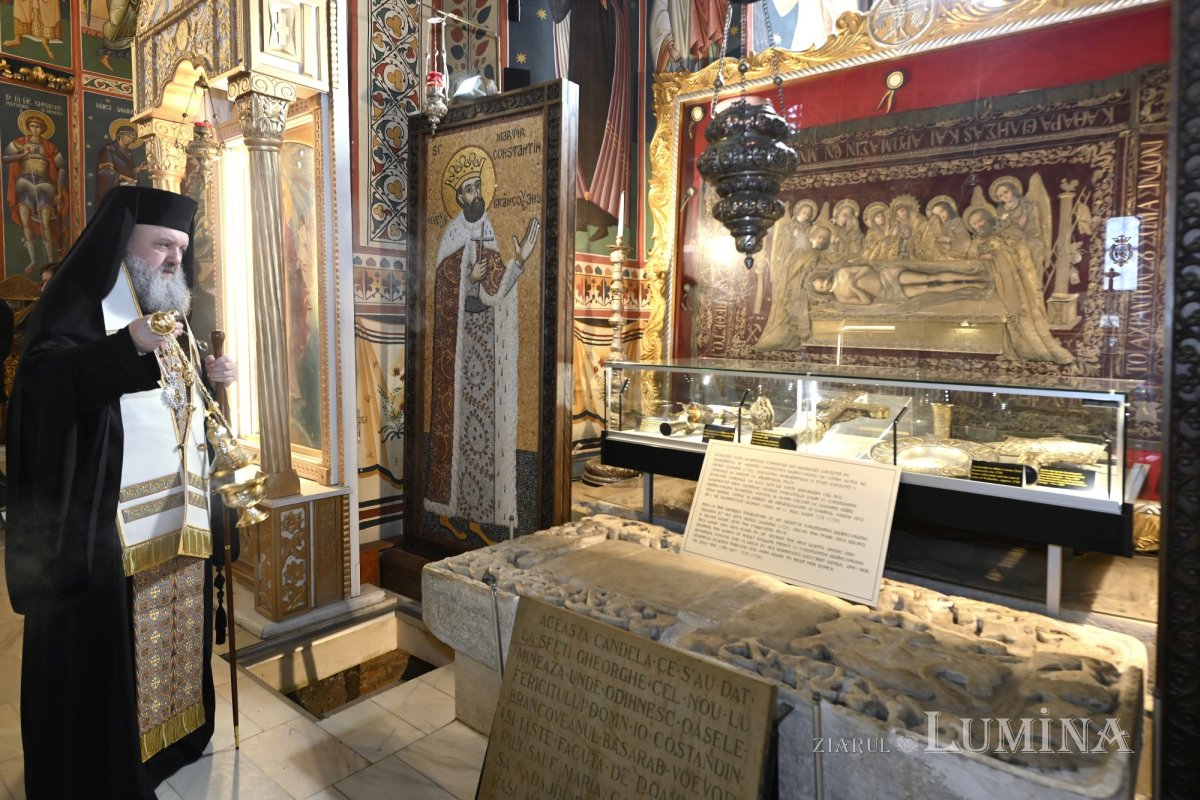 Sfinți Brâncoveni, deshumați la Biserica „Sfântul Gheorghe”-Nou