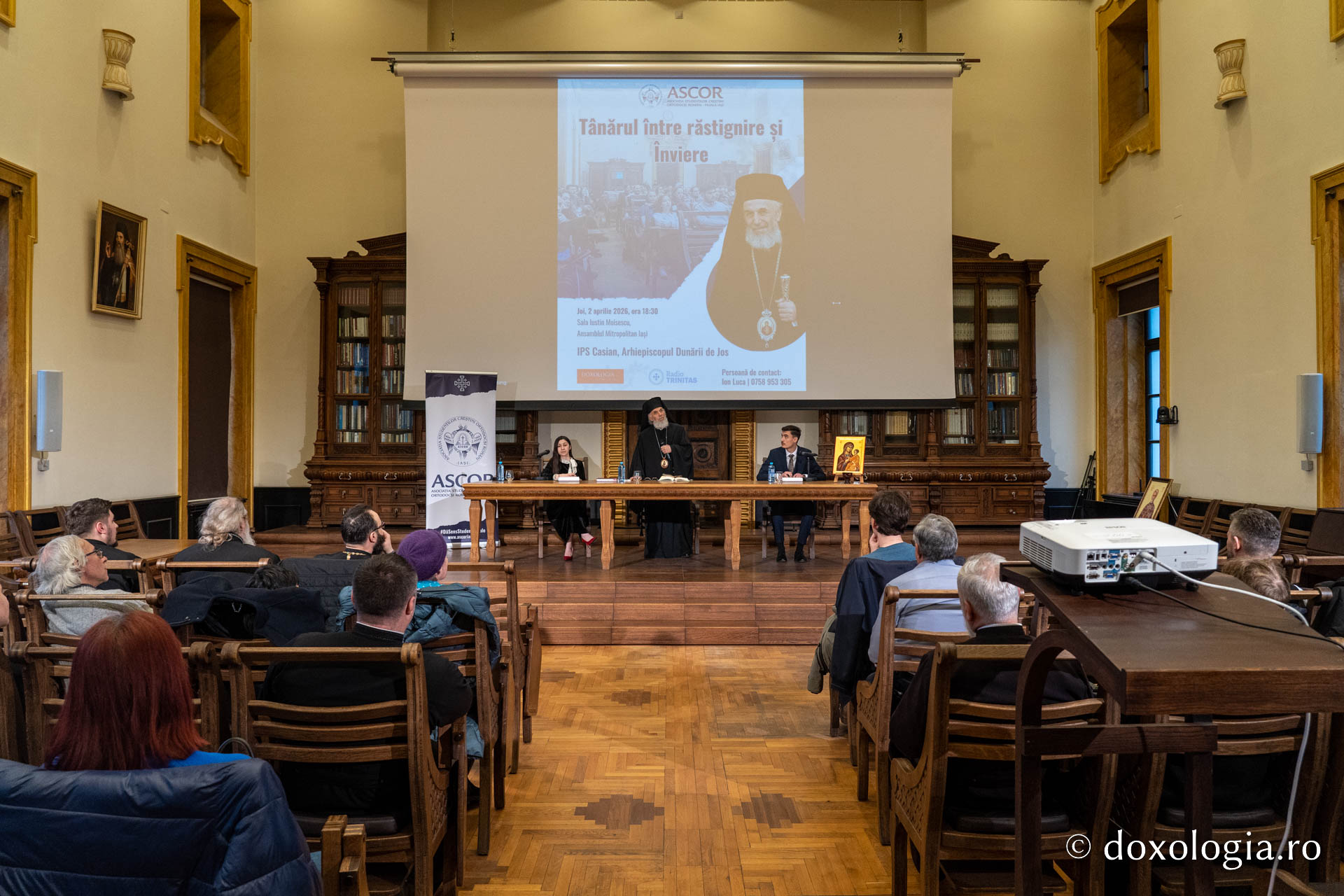 Arhiepiscopul Dunării de Jos a conferențiat la Iași