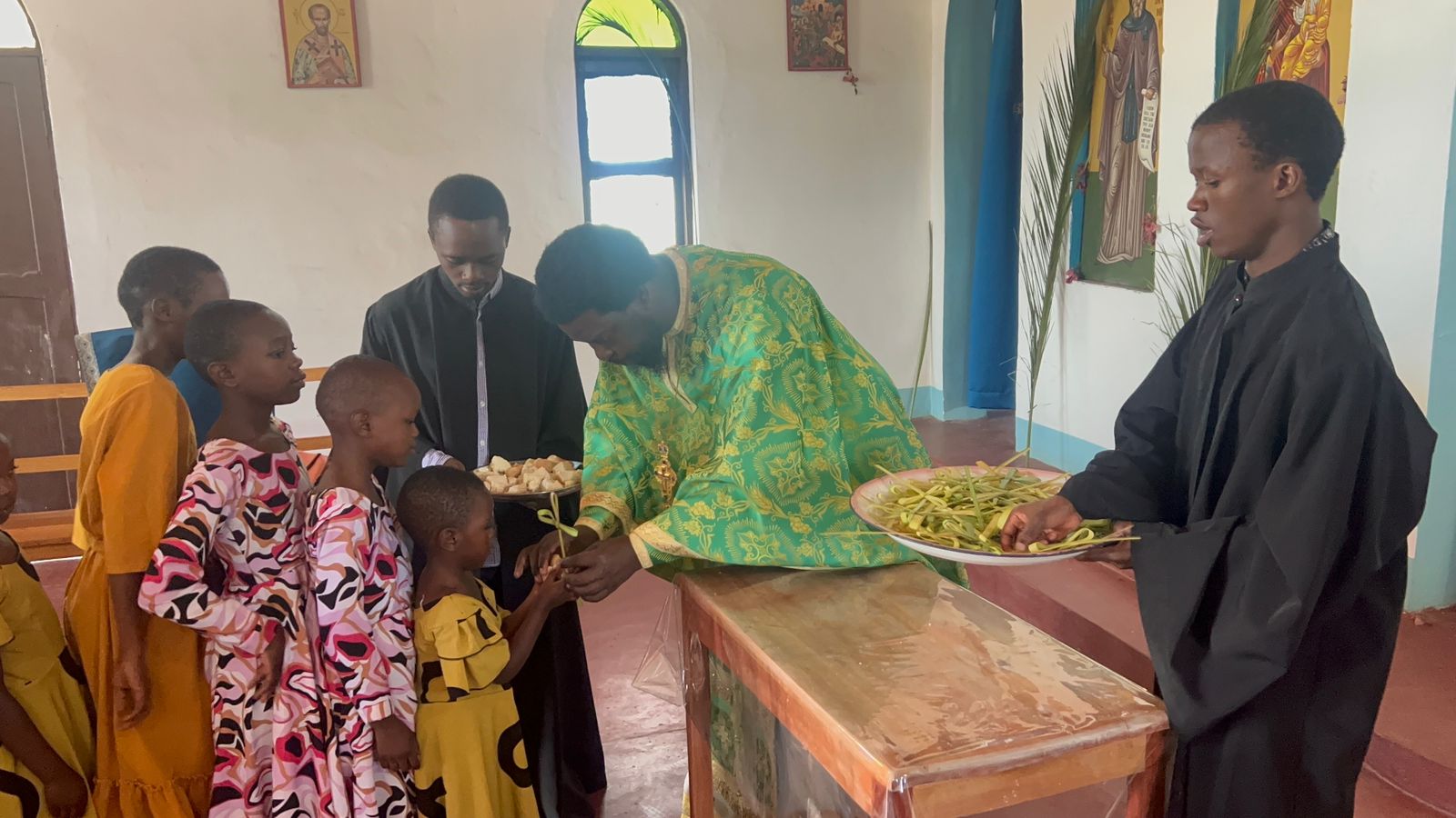 Sărbătoarea Intrării Domnului în Ierusalim la Centrul Misionar din Kidamali şi la Parohia Sfântul Antonie din satul Nduli