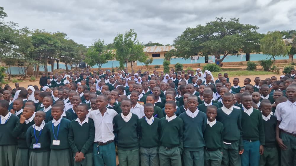 Sfințirea noii fântâni de la Liceul Dimitrios