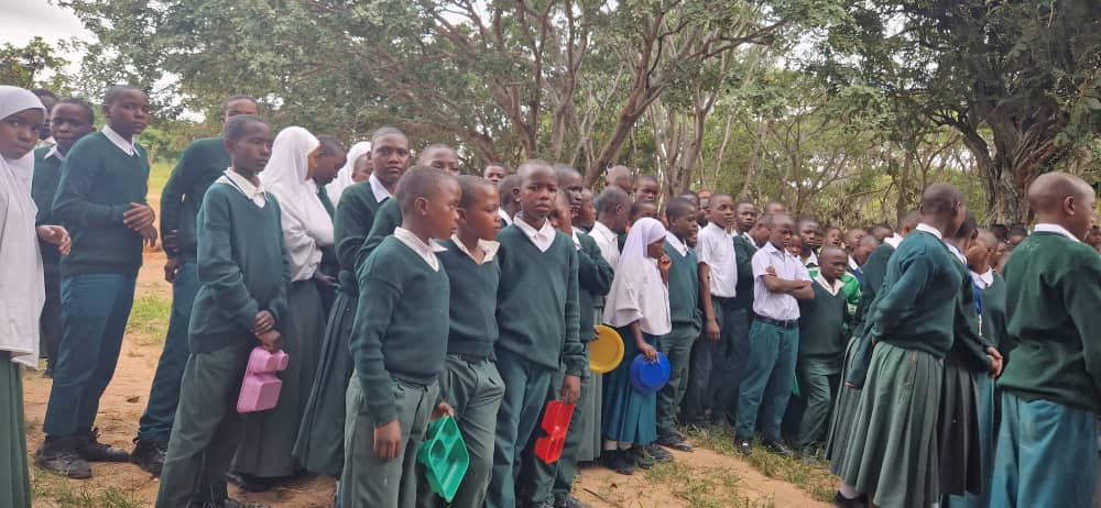 Sfințirea noii fântâni de la Liceul Dimitrios