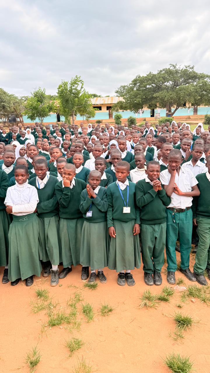 Sfințirea noii fântâni de la Liceul Dimitrios