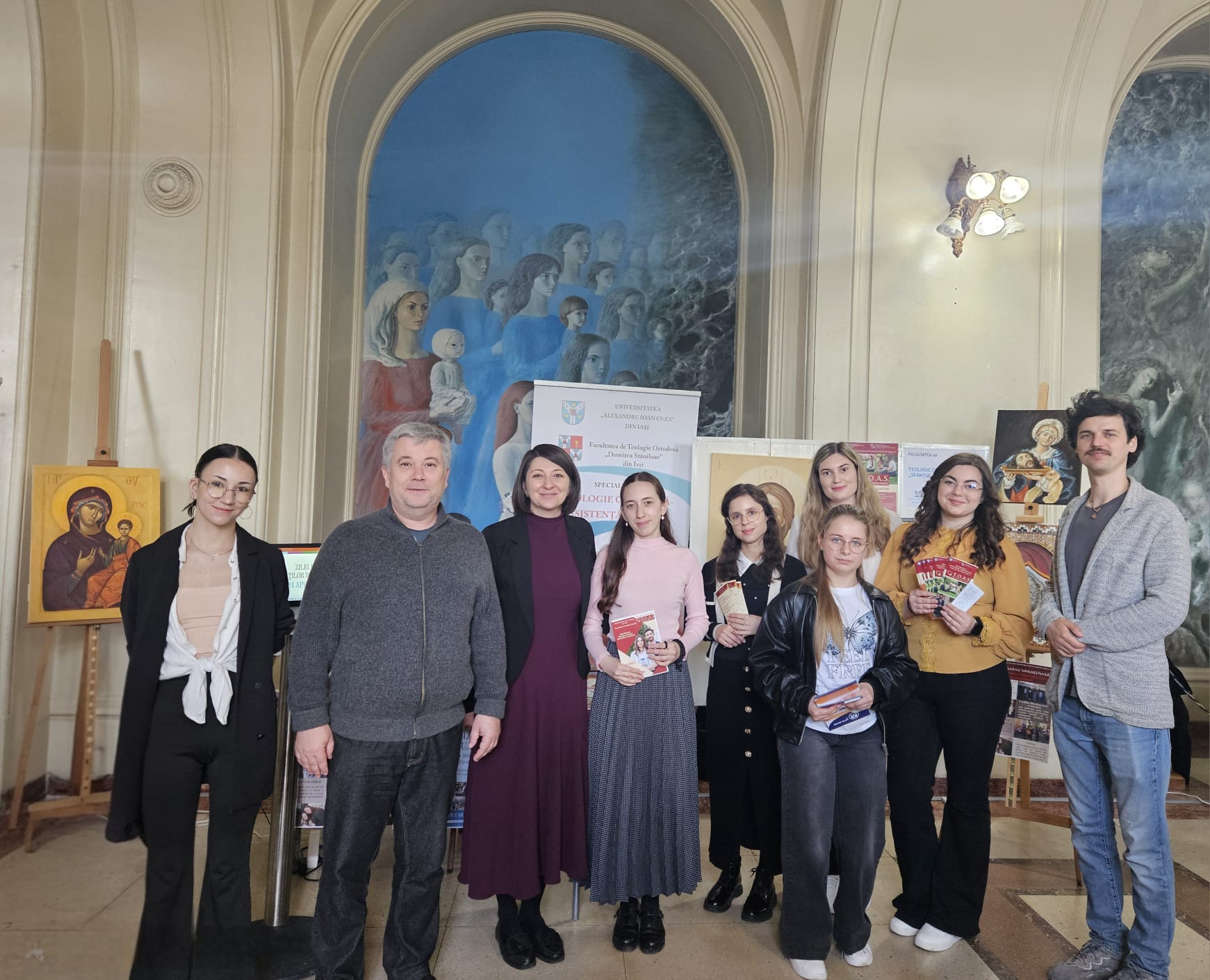 Facultatea de Teologie Ortodoxă „Sfântul Dumitru Stăniloae” prezentă la Zilele Porților Deschise a Universității „Alexandru Ioan Cuza” din Iași