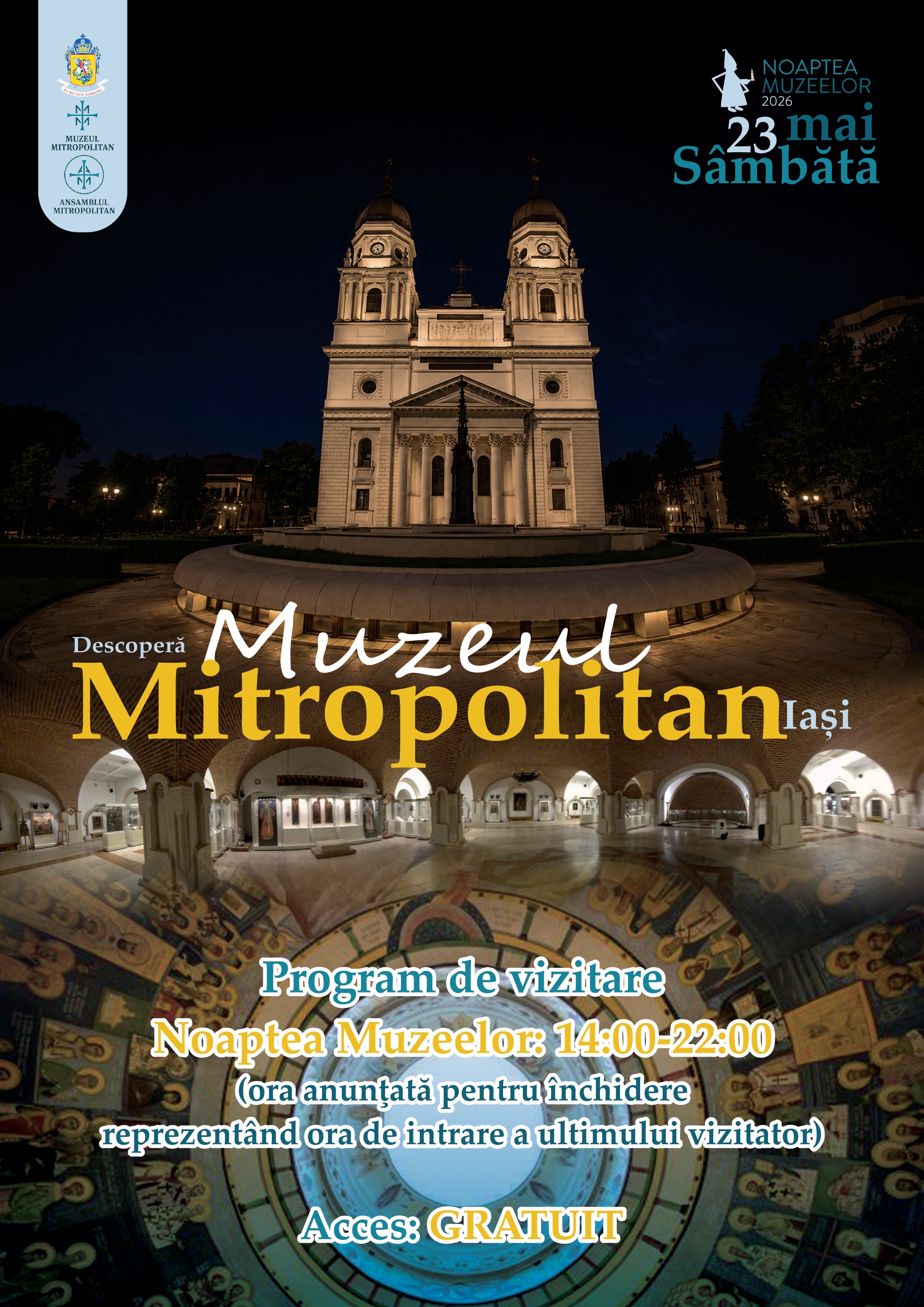 Noaptea Muzeelor, la Muzeul Mitropolitan din Iași