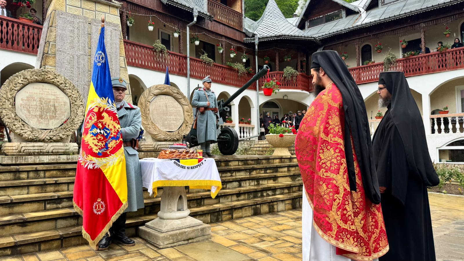 Ziua Eroilor, cinstită în mod deosebit la Mănăstirea Brusturi