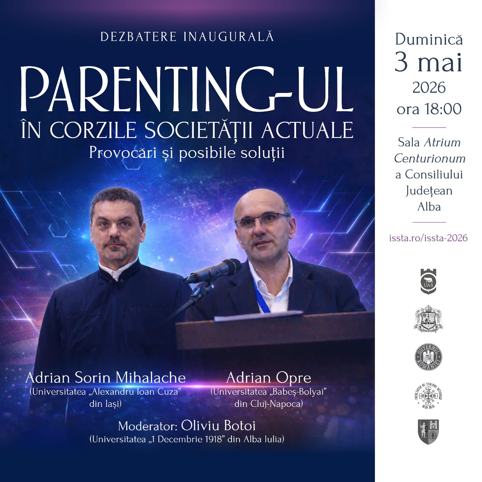 Dezbaterea inaugurală ISSTA 2026: „Parenting-ul în contextul societății actuale” – provocări și posibile soluții