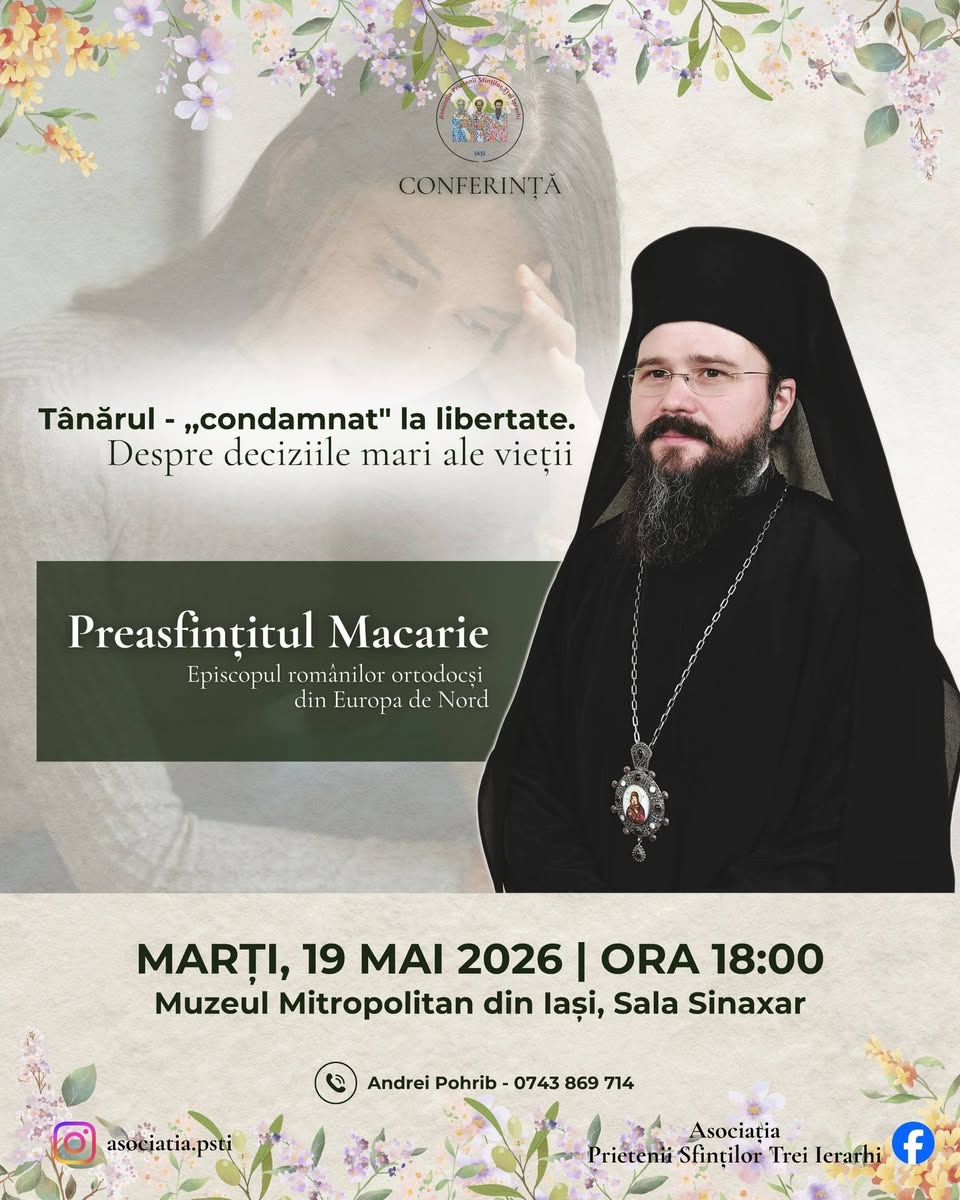 Două evenimente duhovnicești la Iași dedicate aniversării Asociației „Prietenii Sfinților Trei Ierarhi”