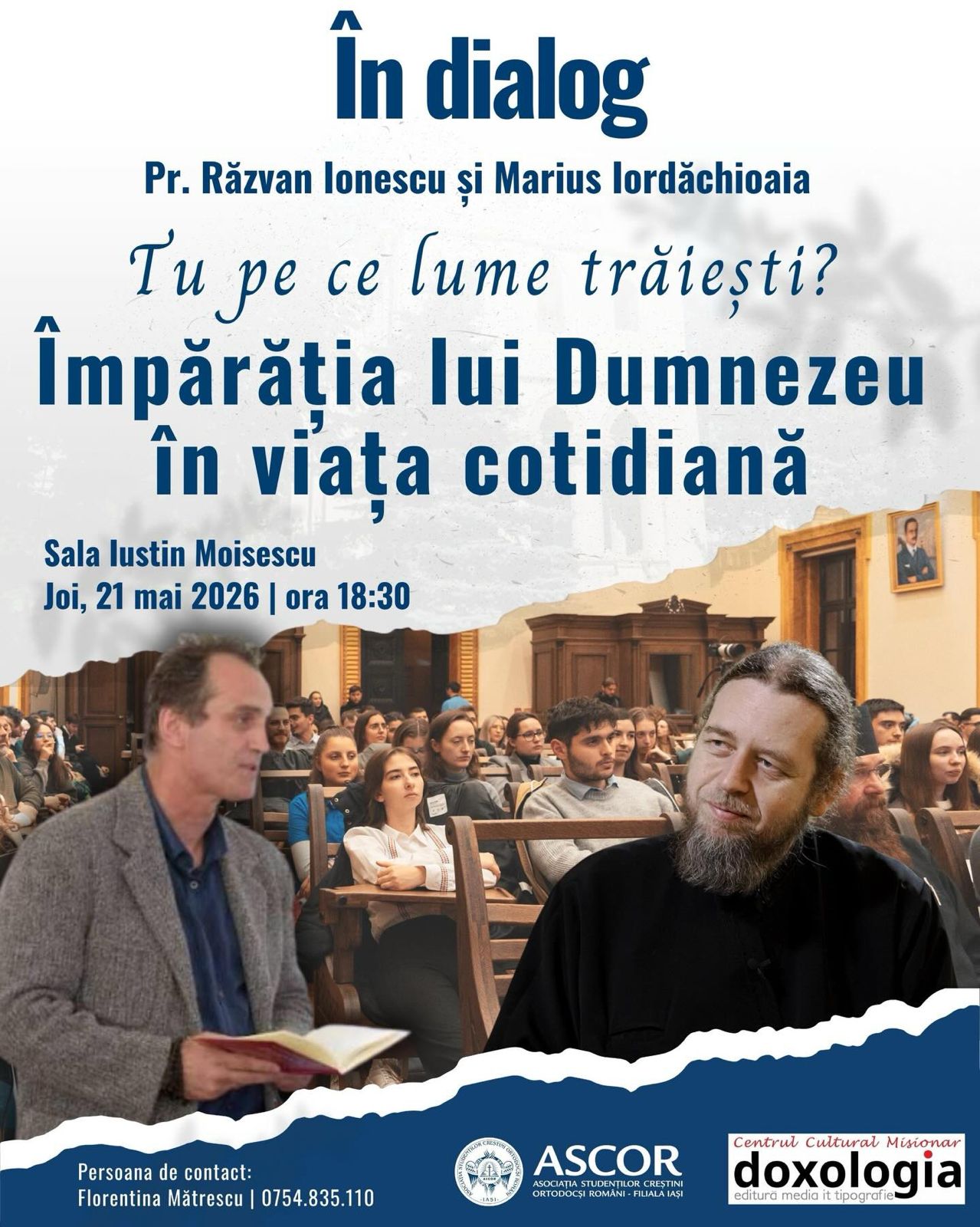 Evenimente care vor avea loc în Arhiepiscopia Iaşilor, în perioada 17-23 mai 2026
