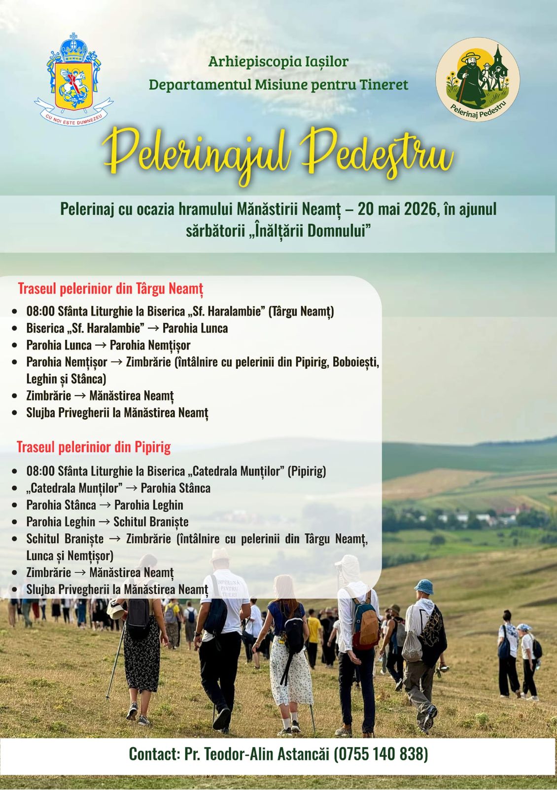 Evenimente care vor avea loc în Arhiepiscopia Iaşilor, în perioada 17-23 mai 2026