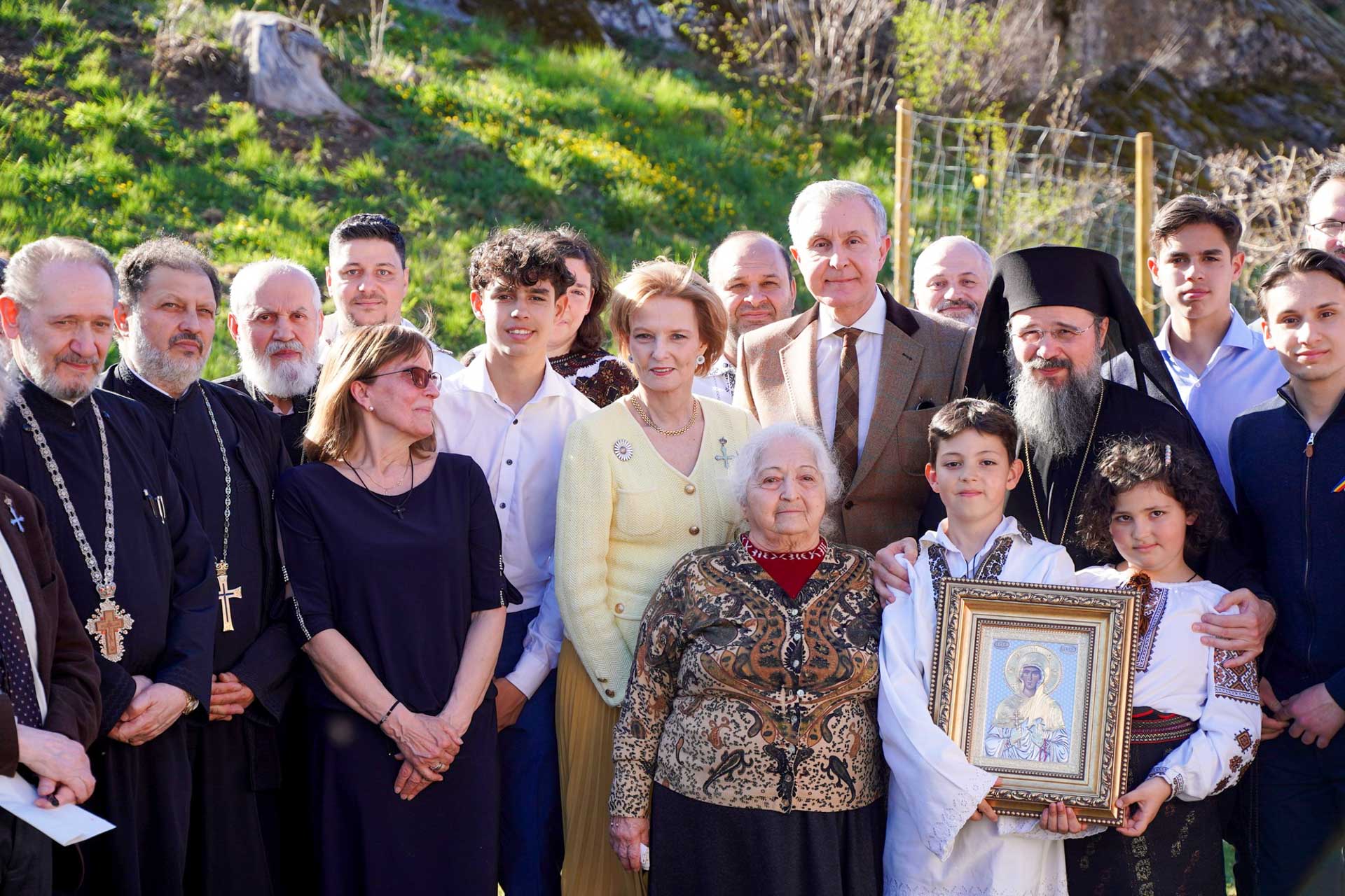 Familia Regală a României, primită de PS Macarie în Suedia