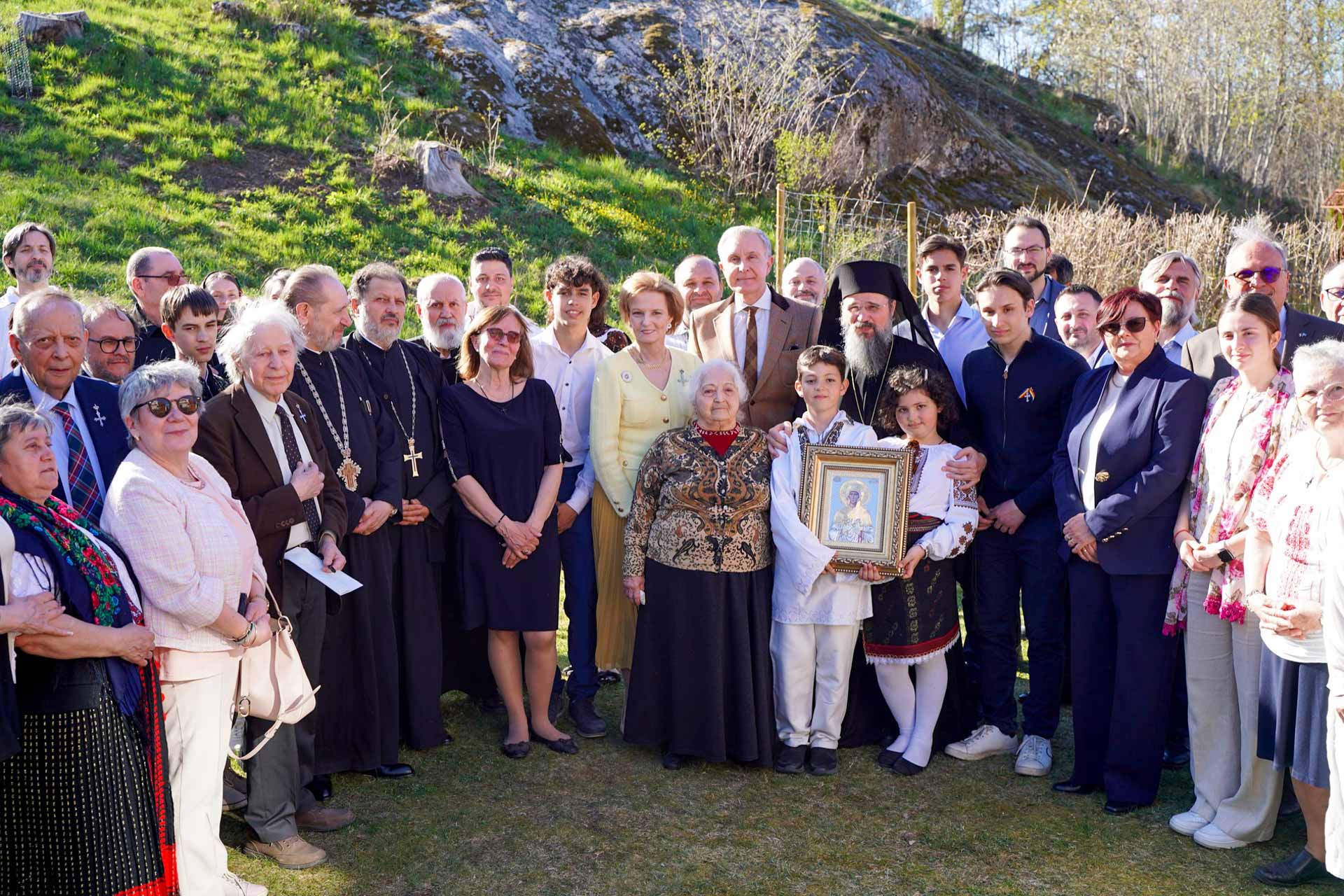 Familia Regală a României, primită de PS Macarie în Suedia