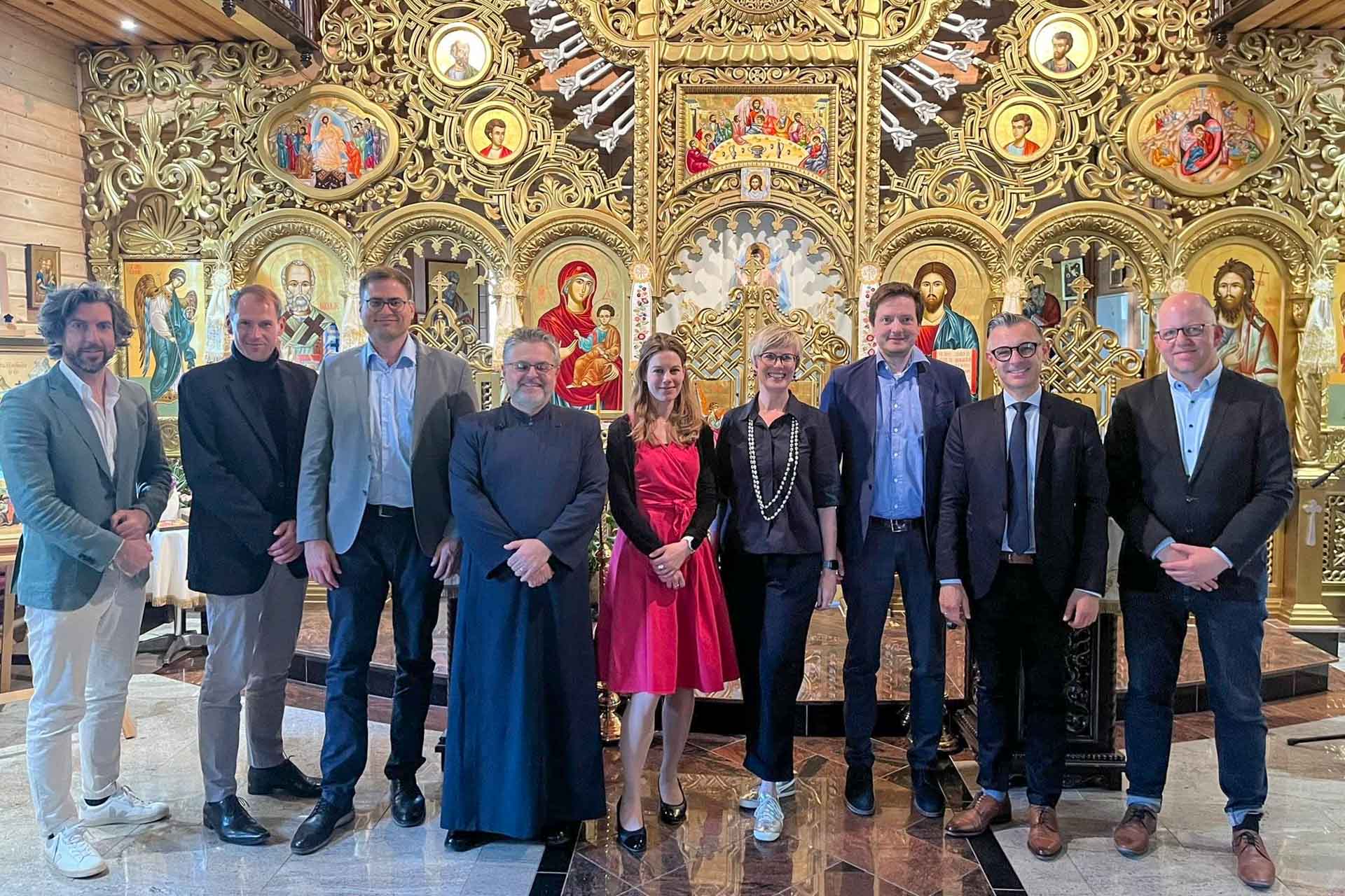 Oaspeți de seamă la Parohia „Buna Vestire” din München