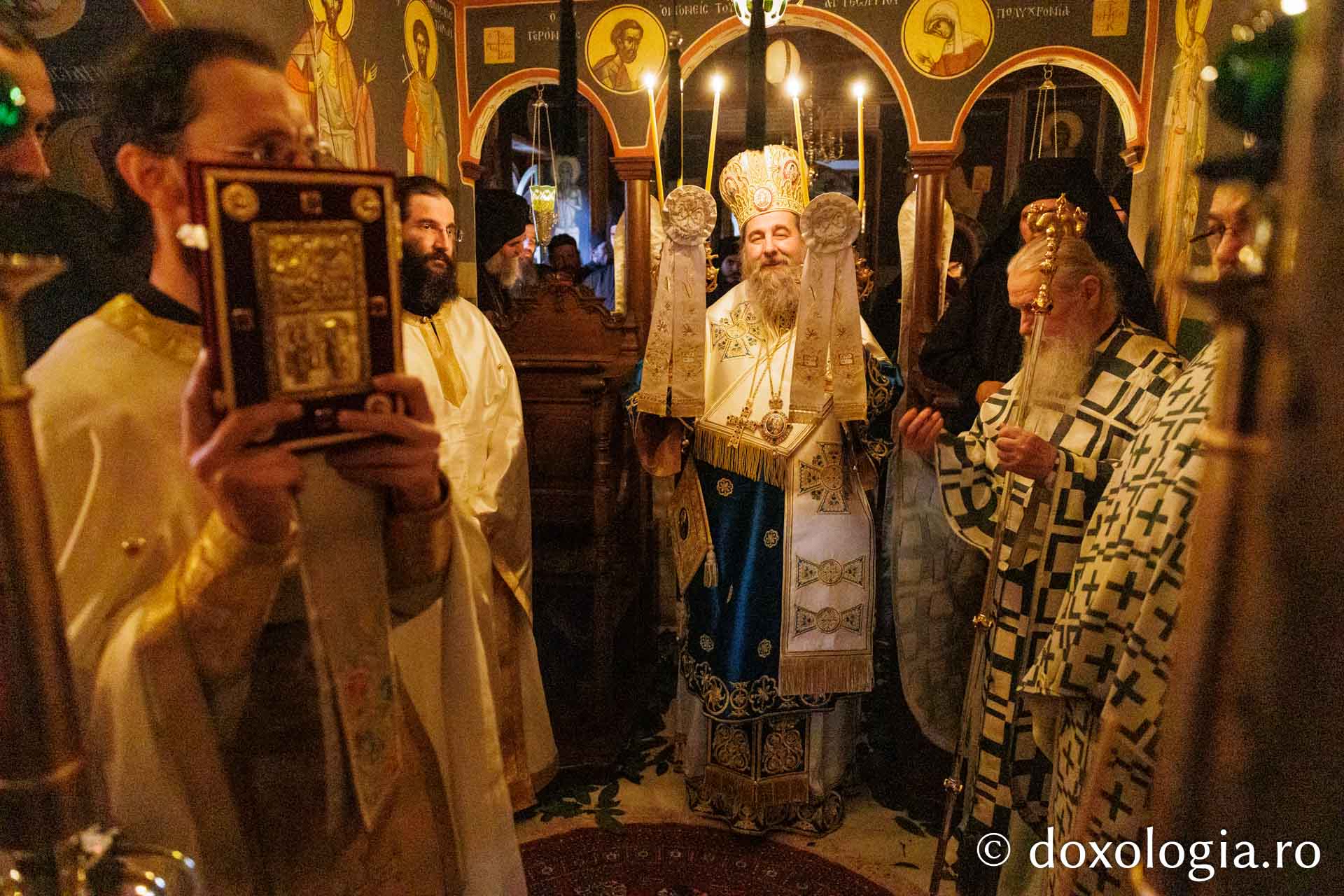 Cea dintâi priveghere în cinstea Sfântului Cuvios Dionisie de la Colciu la Chilia „Sfântul Gheorghe”