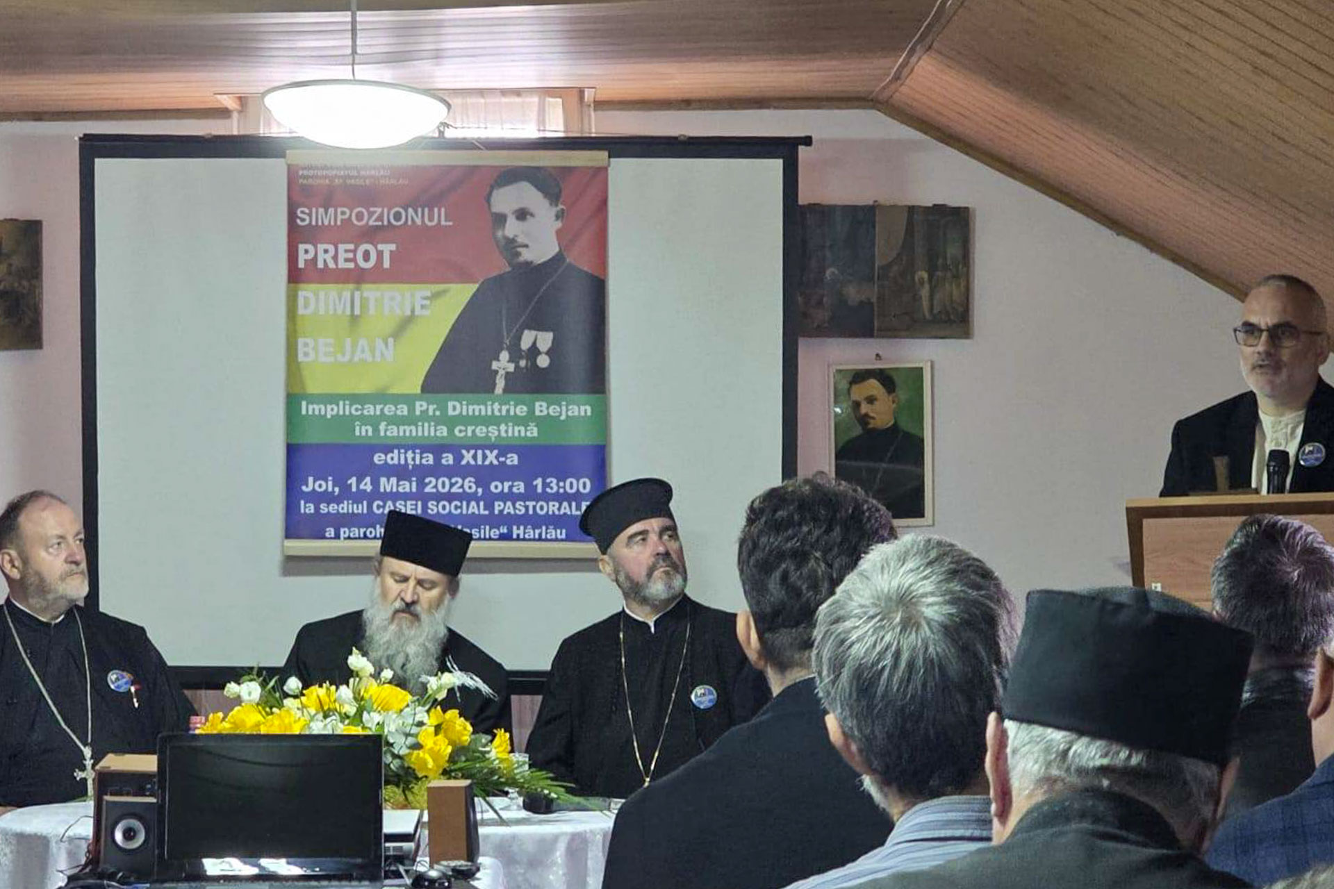 Simpozion dedicat părintelui mărturisitor Dimitrie Bejan, organizat la Hârlău în ziua cinstirii martirilor din temnițele comuniste