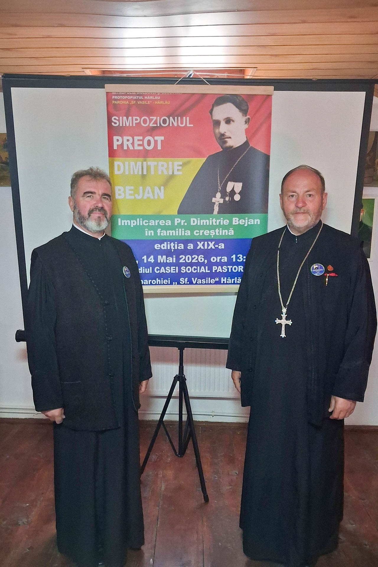 Simpozion dedicat părintelui mărturisitor Dimitrie Bejan, organizat la Hârlău în ziua cinstirii martirilor din temnițele comuniste