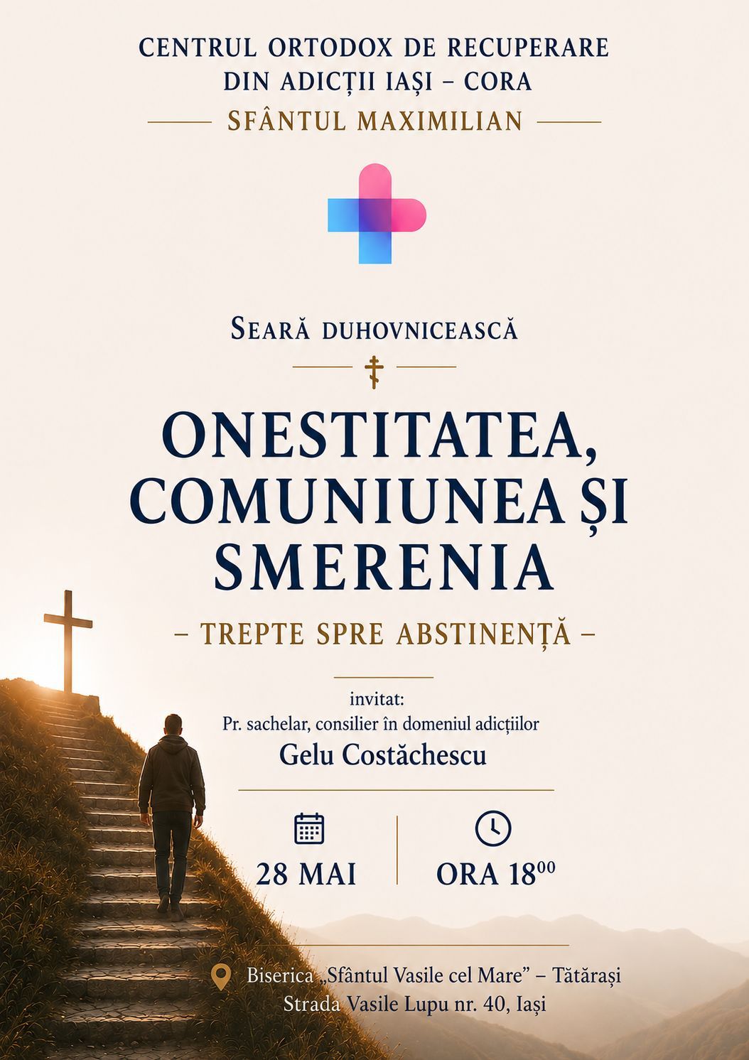 Evenimente care vor avea loc în Arhiepiscopia Iaşilor, în perioada 24-30 mai 2026