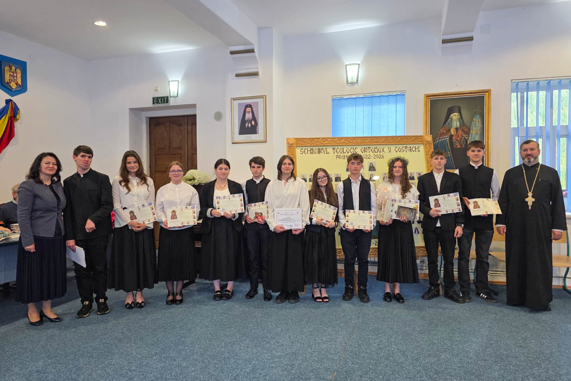 Festivitatea de premiere de la Seminarul Teologic „Veniamin Costachi” – sărbătoarea roadelor unui an de muncă și dăruire