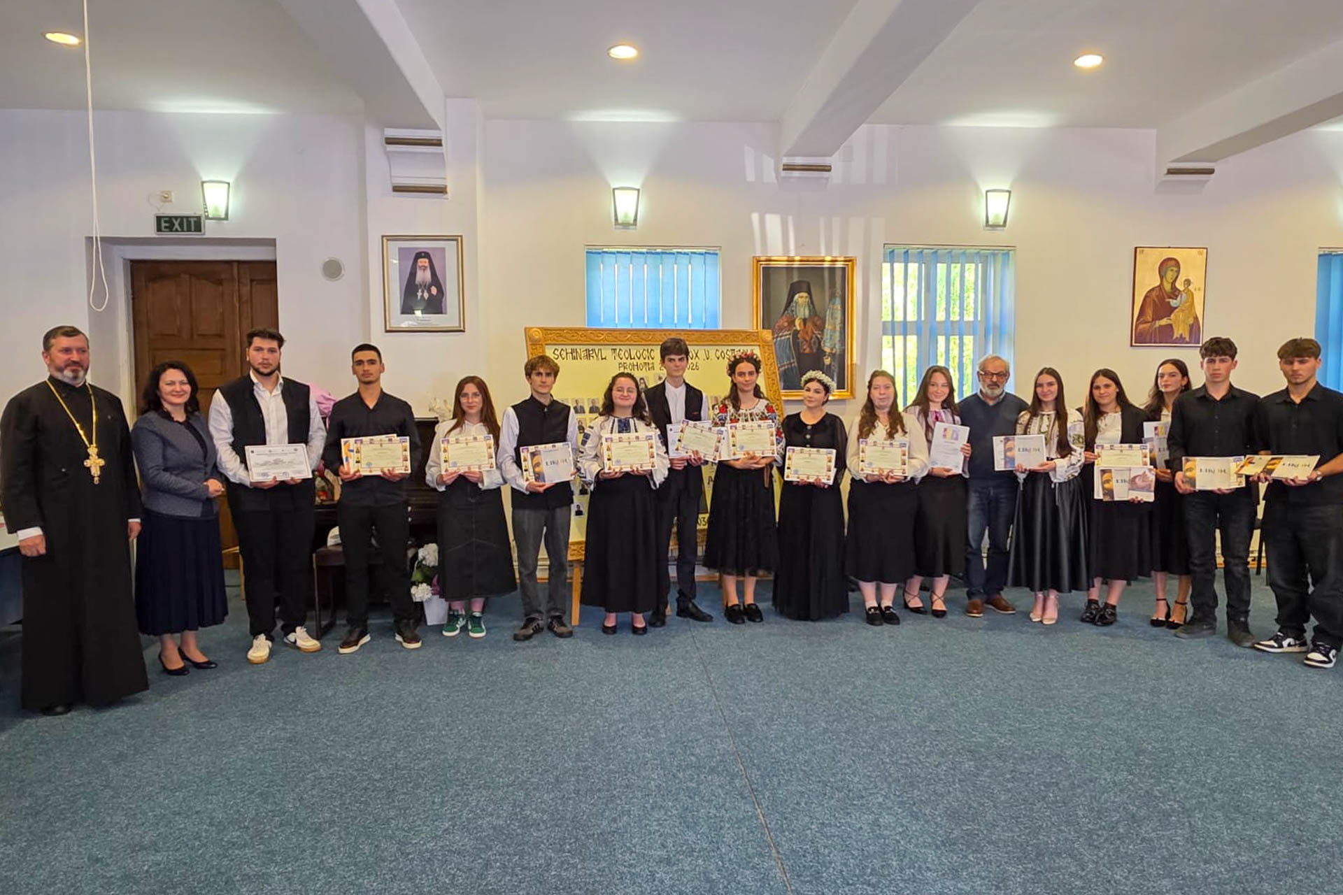 Festivitatea de premiere de la Seminarul Teologic „Veniamin Costachi” – sărbătoarea roadelor unui an de muncă și dăruire