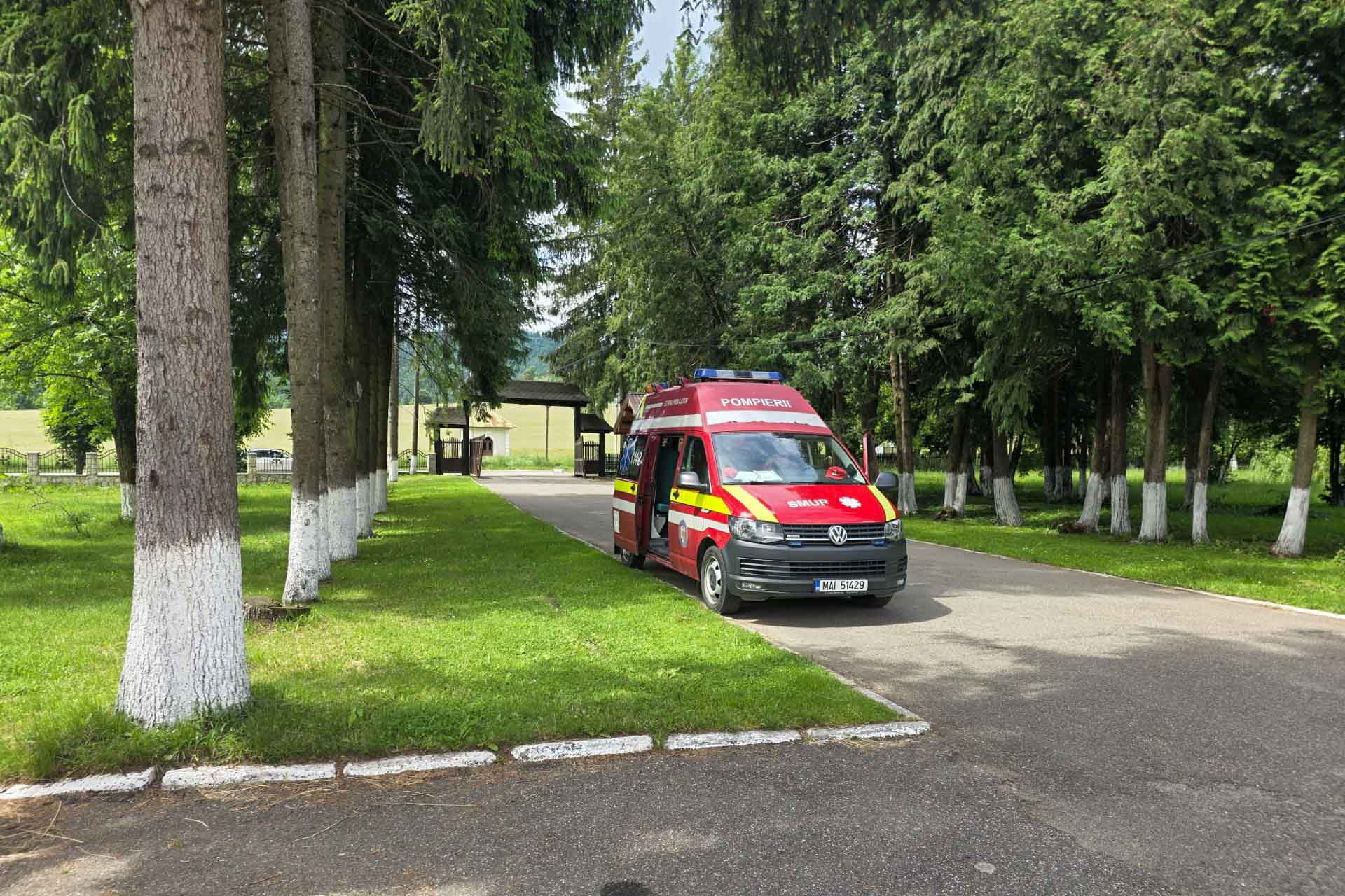 Lecție de prim ajutor și responsabilitate la Seminarul Teologic de la Mănăstirea Neamț