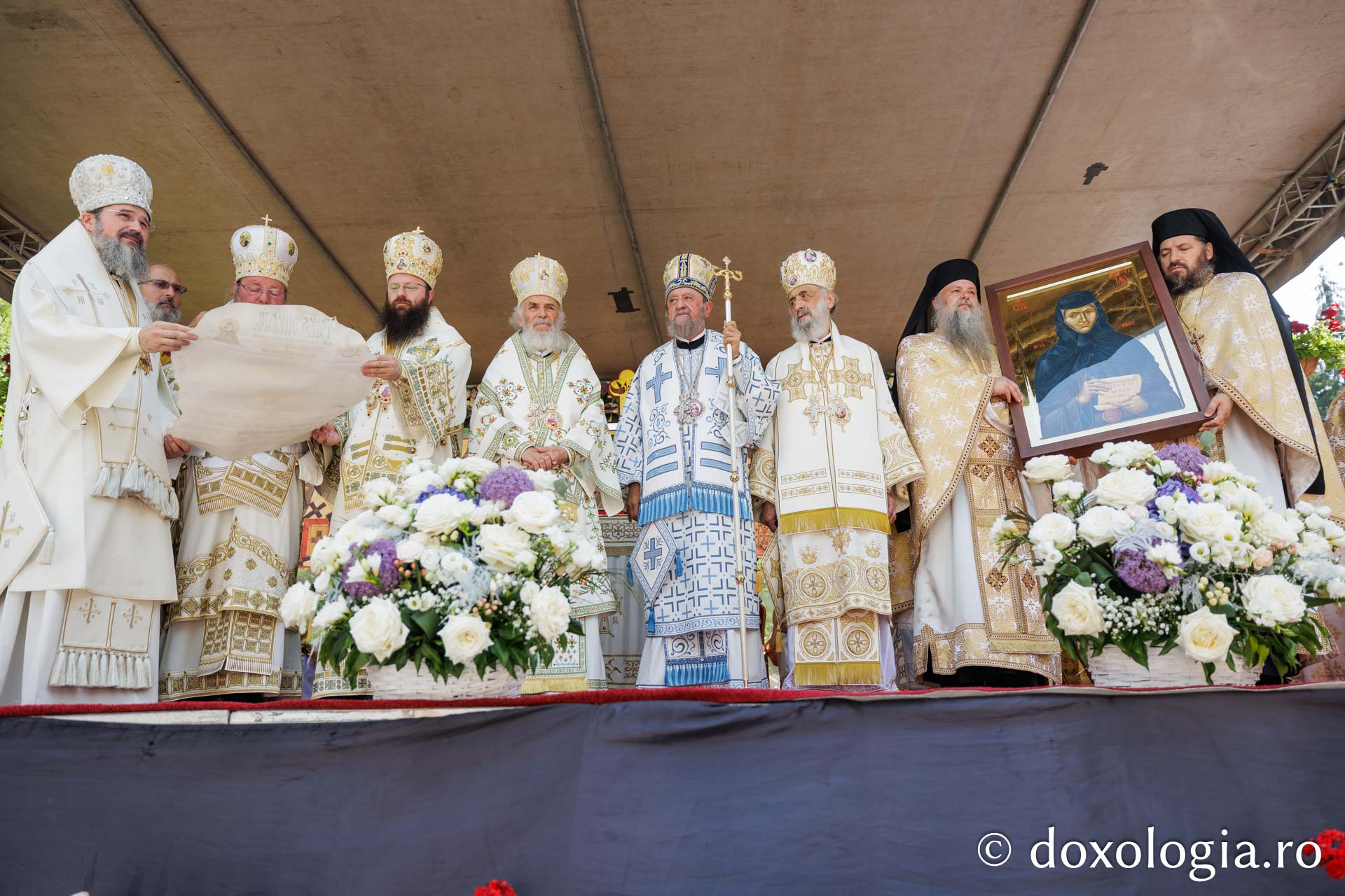 Proclamarea Canonizării Sfintei Cuvioase Filotimia de la Râmeț