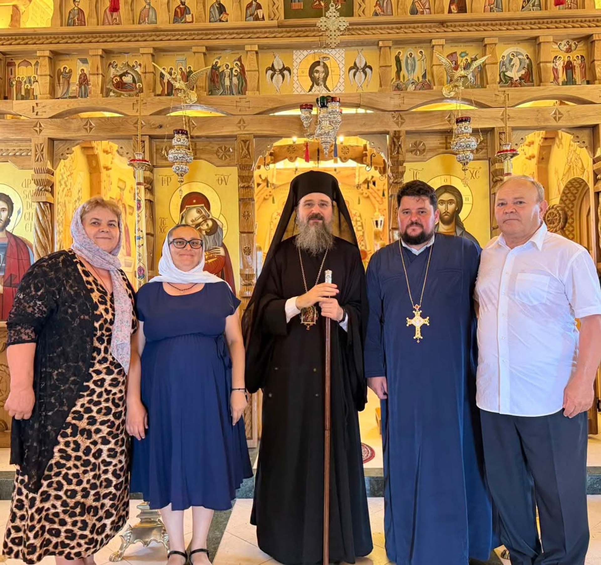 PS Macarie a slujit în Roma, Sardinia și Stockholm, în mijlocul comunităților românești